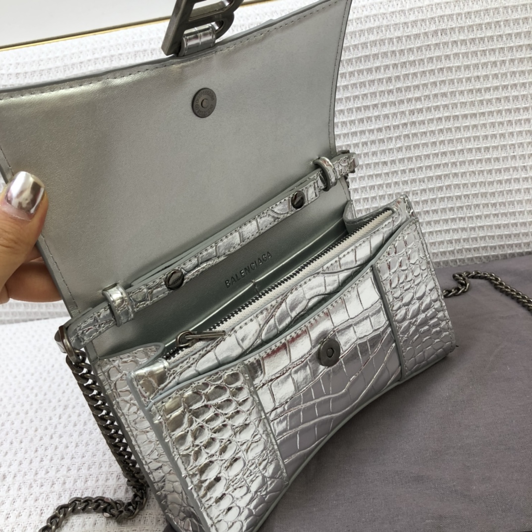 B*alenciaga Bag Top Quality 19X12X5CM