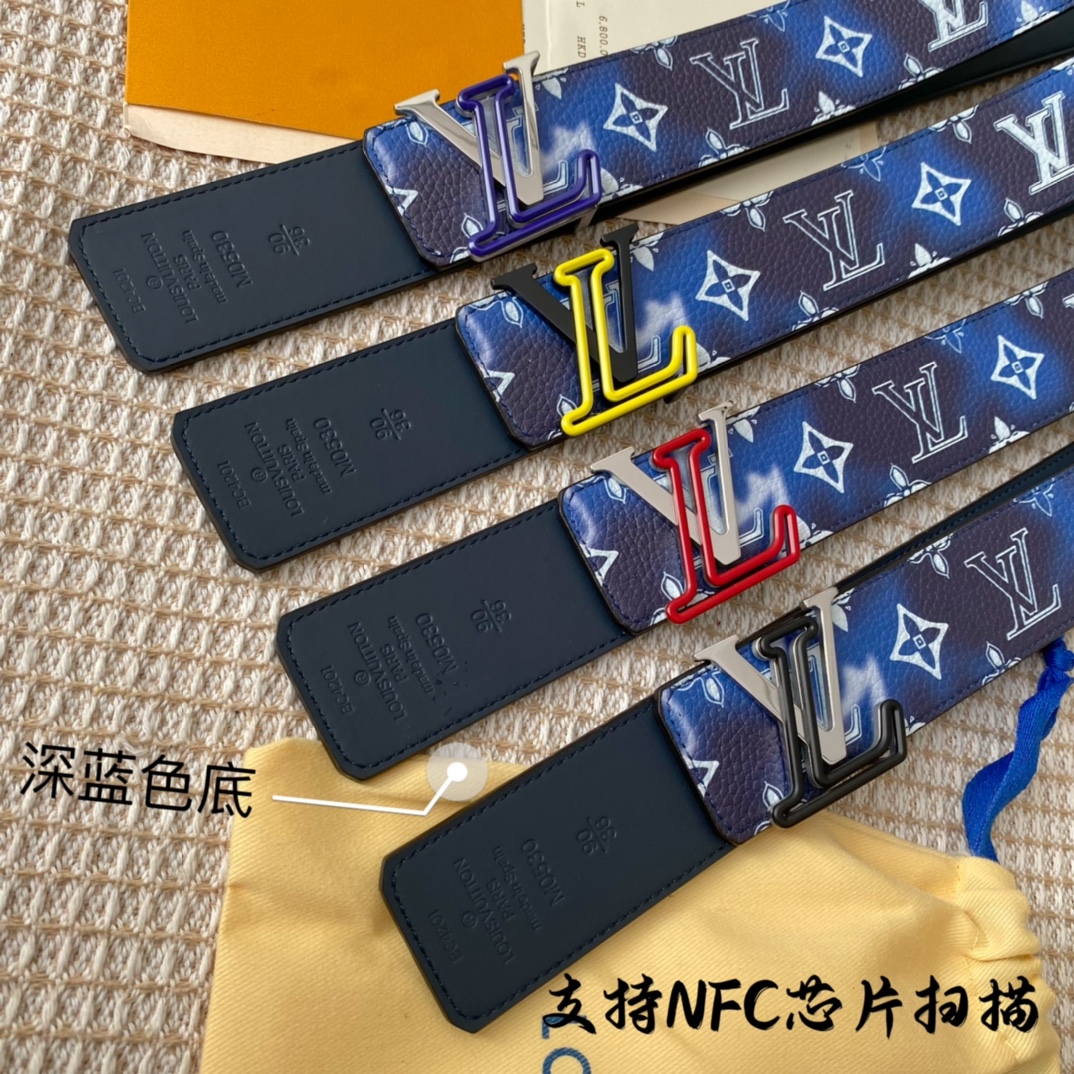 L*ouis V*uitton Belts Top Quality 40MM