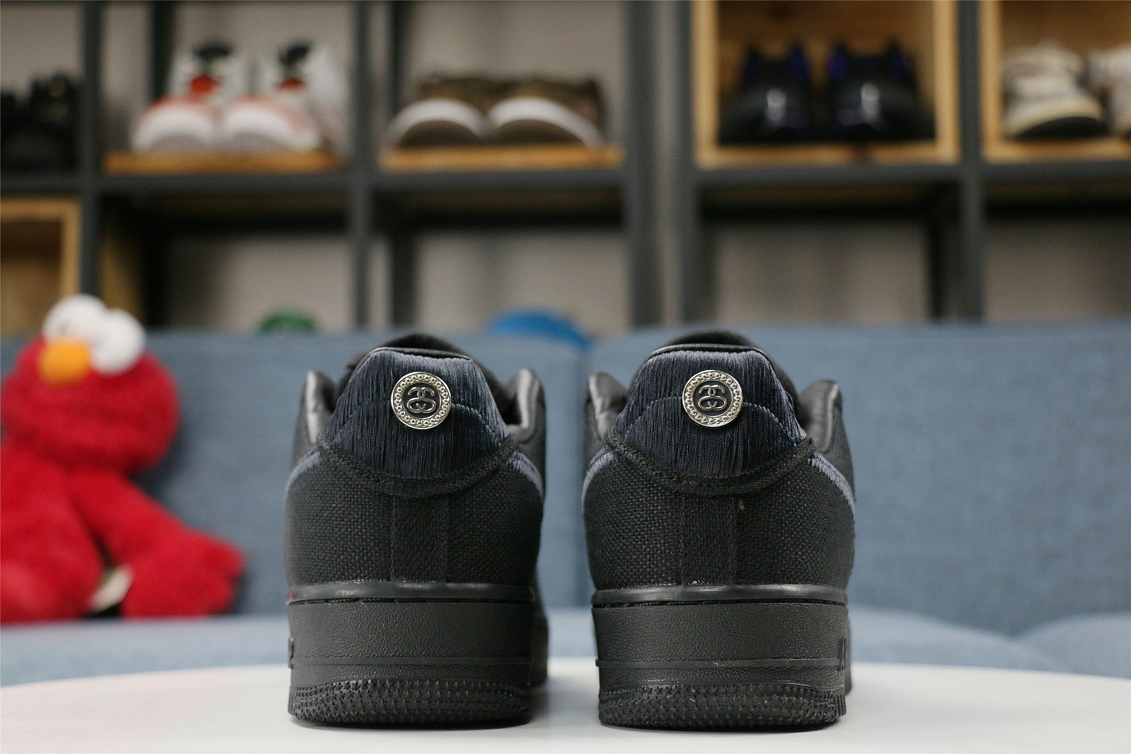 from Stussy x Nike Air Force 1 Low “Black” CZ9084-001