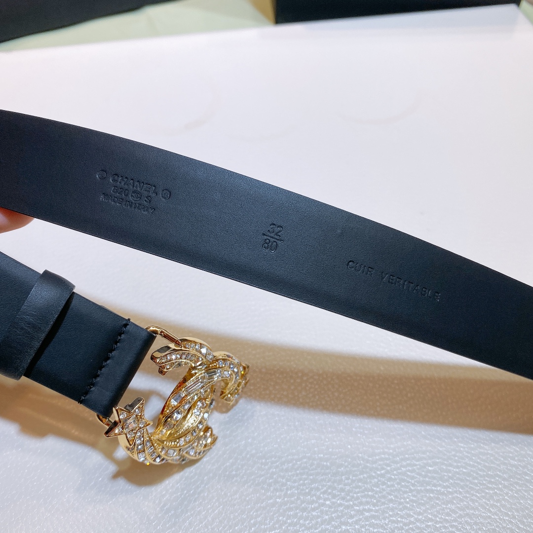 C*hanel Belts Top Quality 30MM
