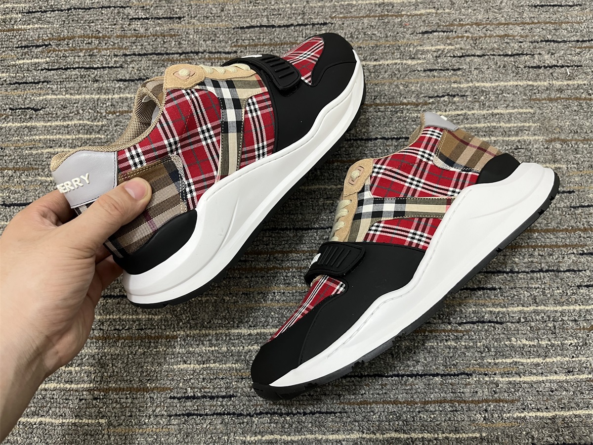 Men B*urberry Top Sneakers