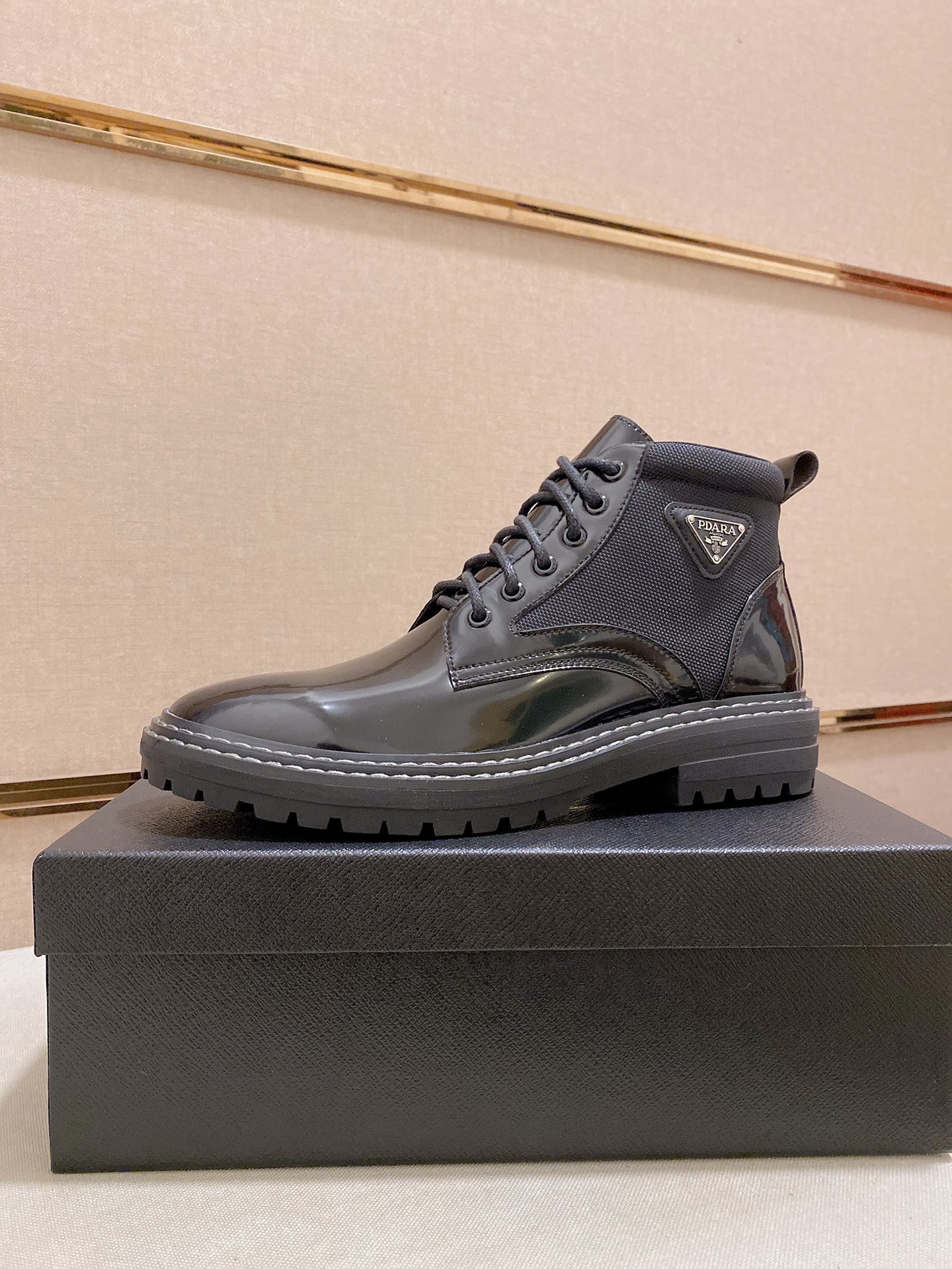 Mens P*rada Top Sneakers