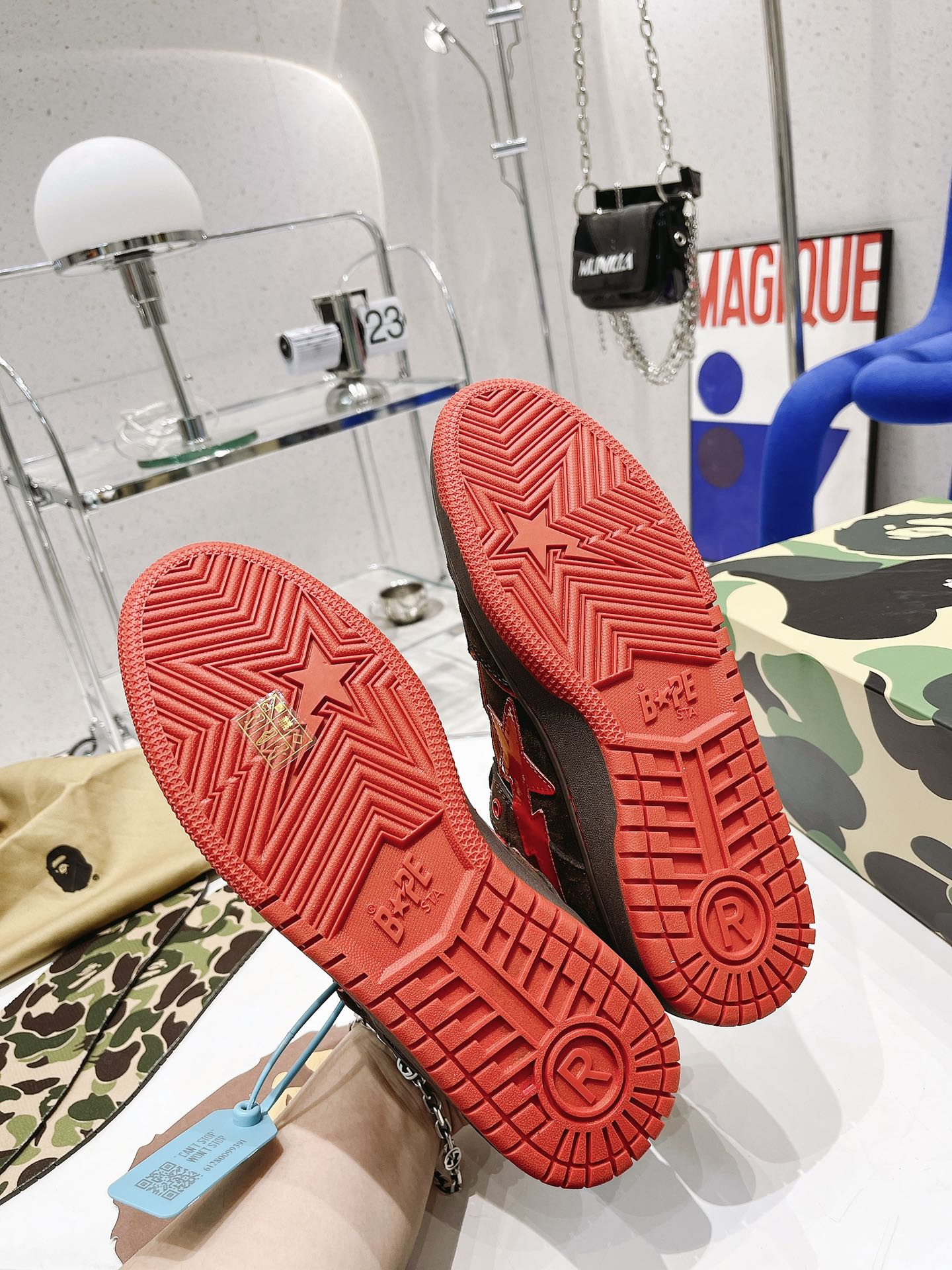 Men Women B*ape Top Sneaker