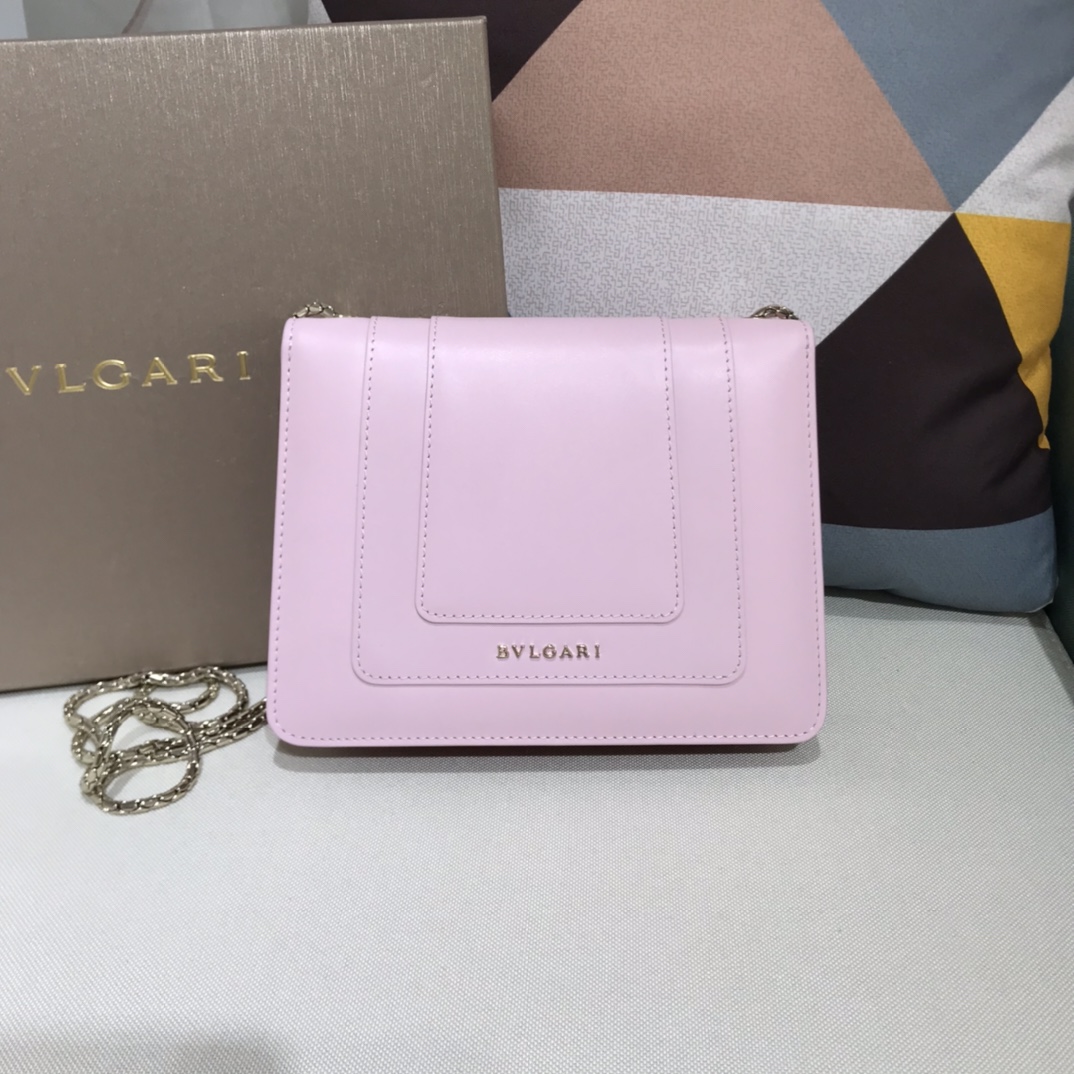 B*vlgari Top Bag 20*14*4.5cm