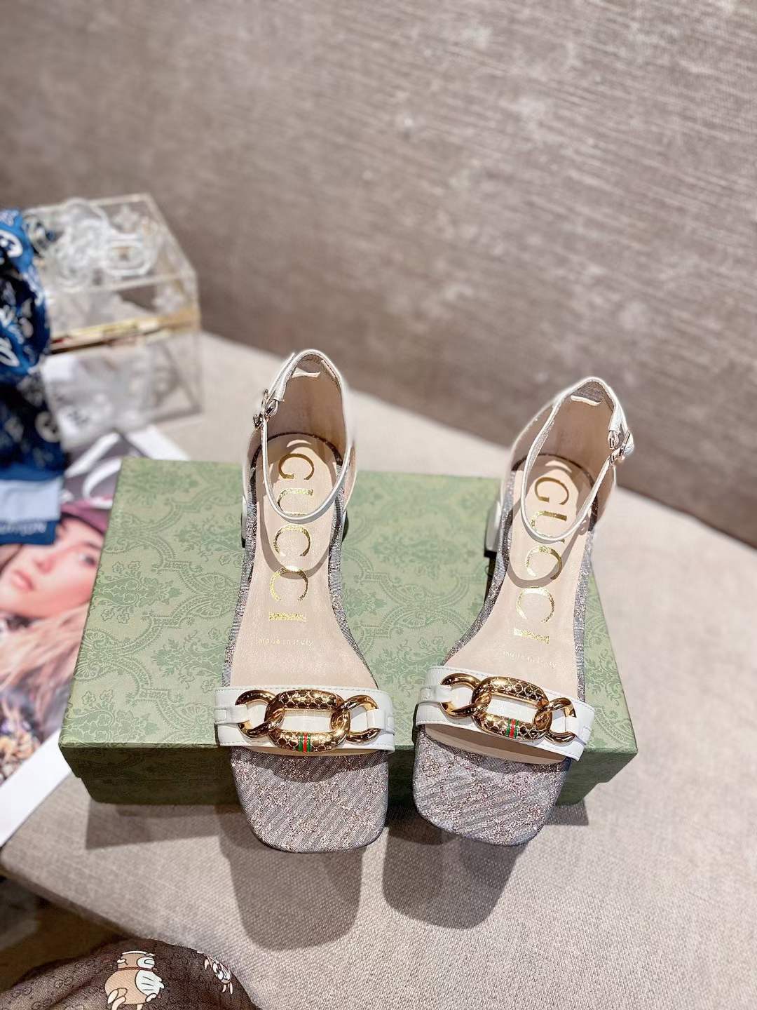 Women G*ucci Top Sandals