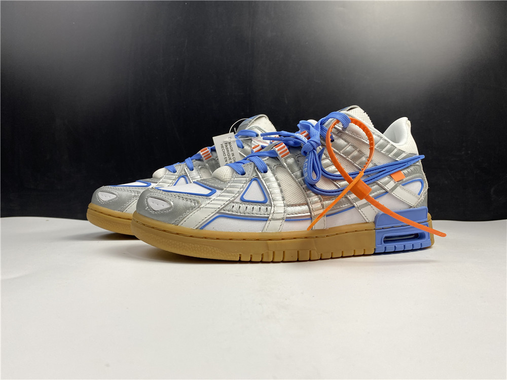 from OFF-WHITE x Nike Air Rubber Dunk “Green Strike” CU6015100
