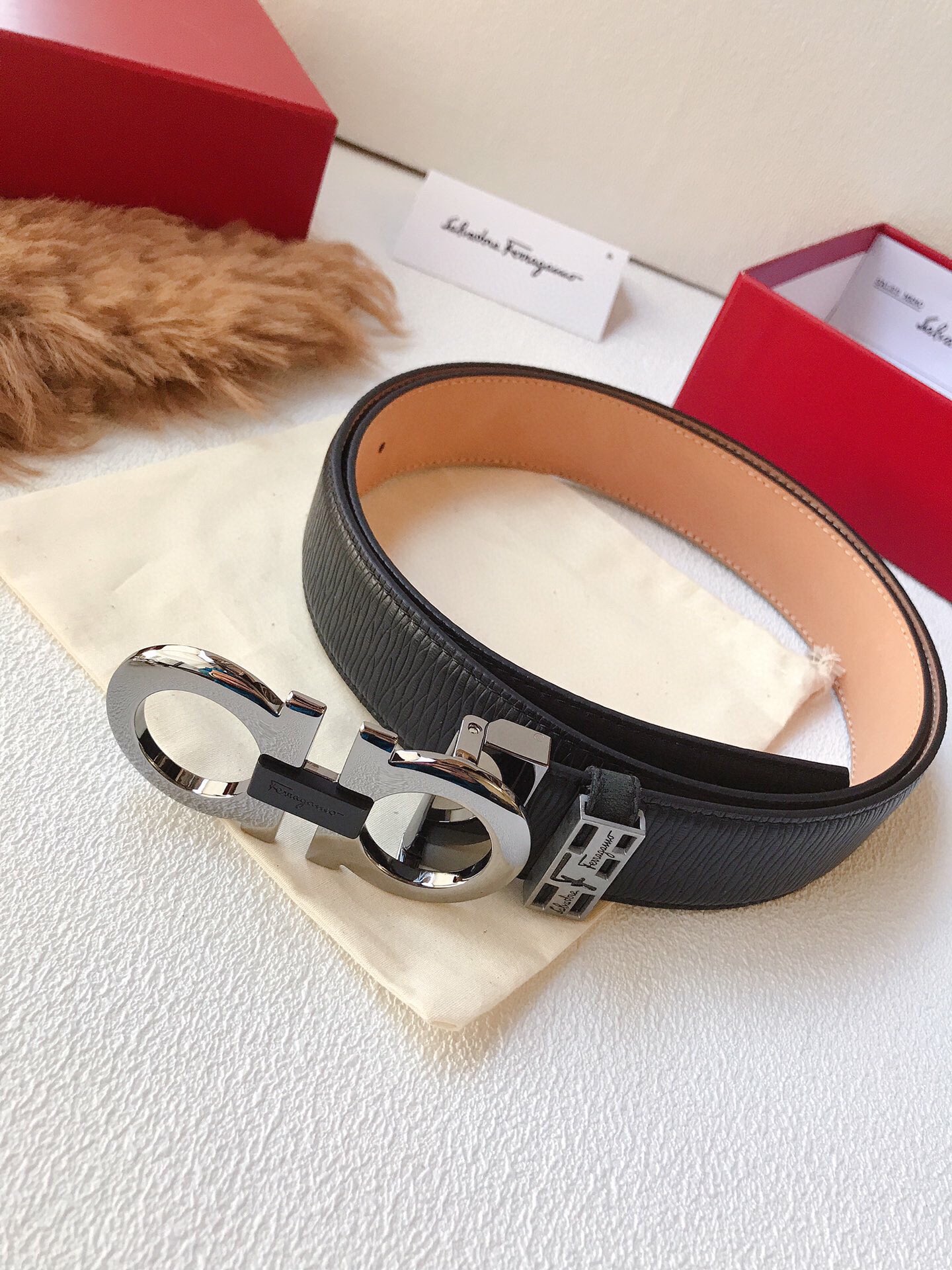 F*erragamo Belts Top Quality 34MM