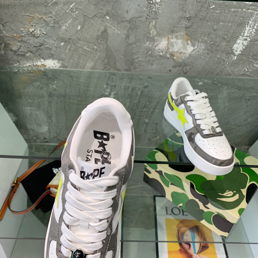 Men Women B*ape Top Sneaker