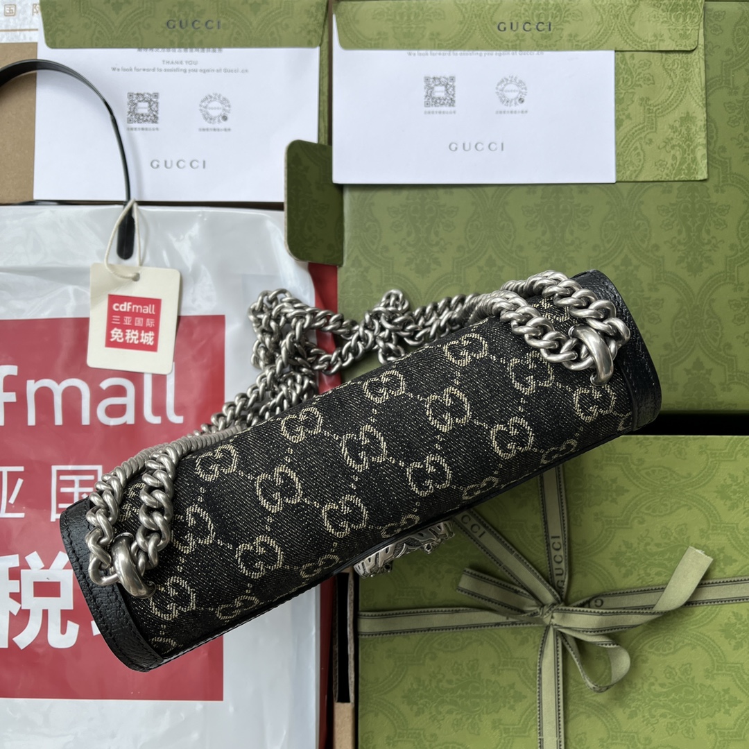 G*ucci Bag Top Quality 25*13.5*7CM