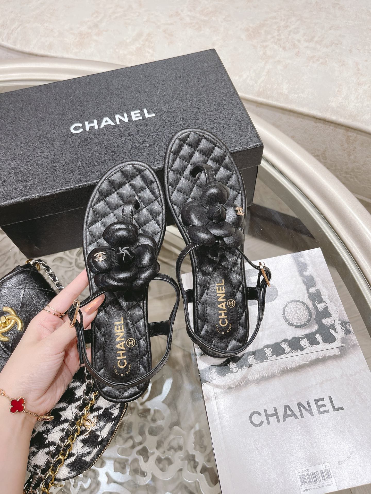 Women C*hanel Top Sandals