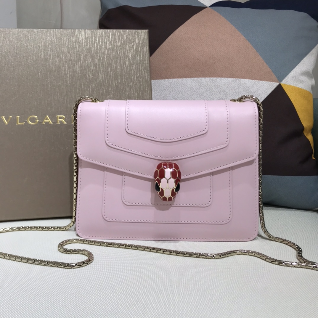 B*vlgari Top Bag 20*14*4.5cm