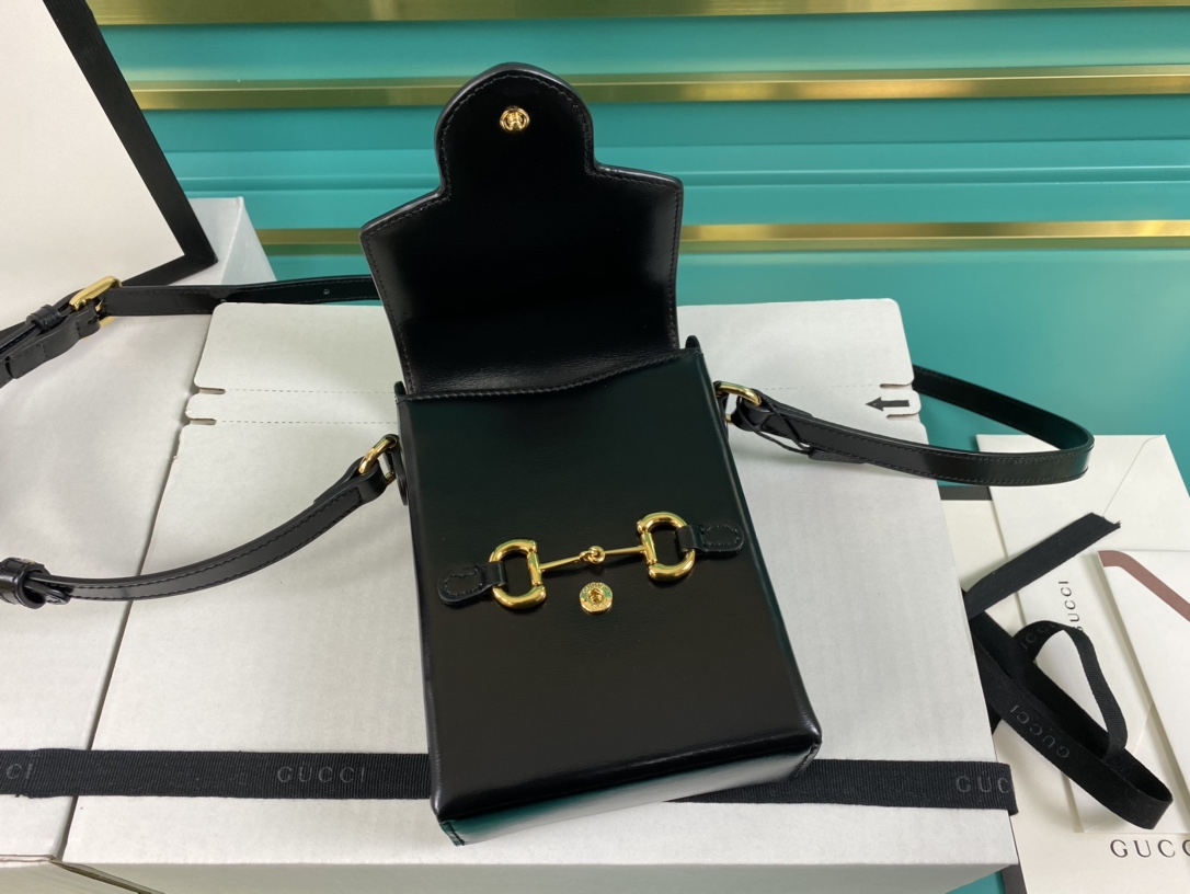 G*ucci Bag Top Quality 11.5*17*4cm