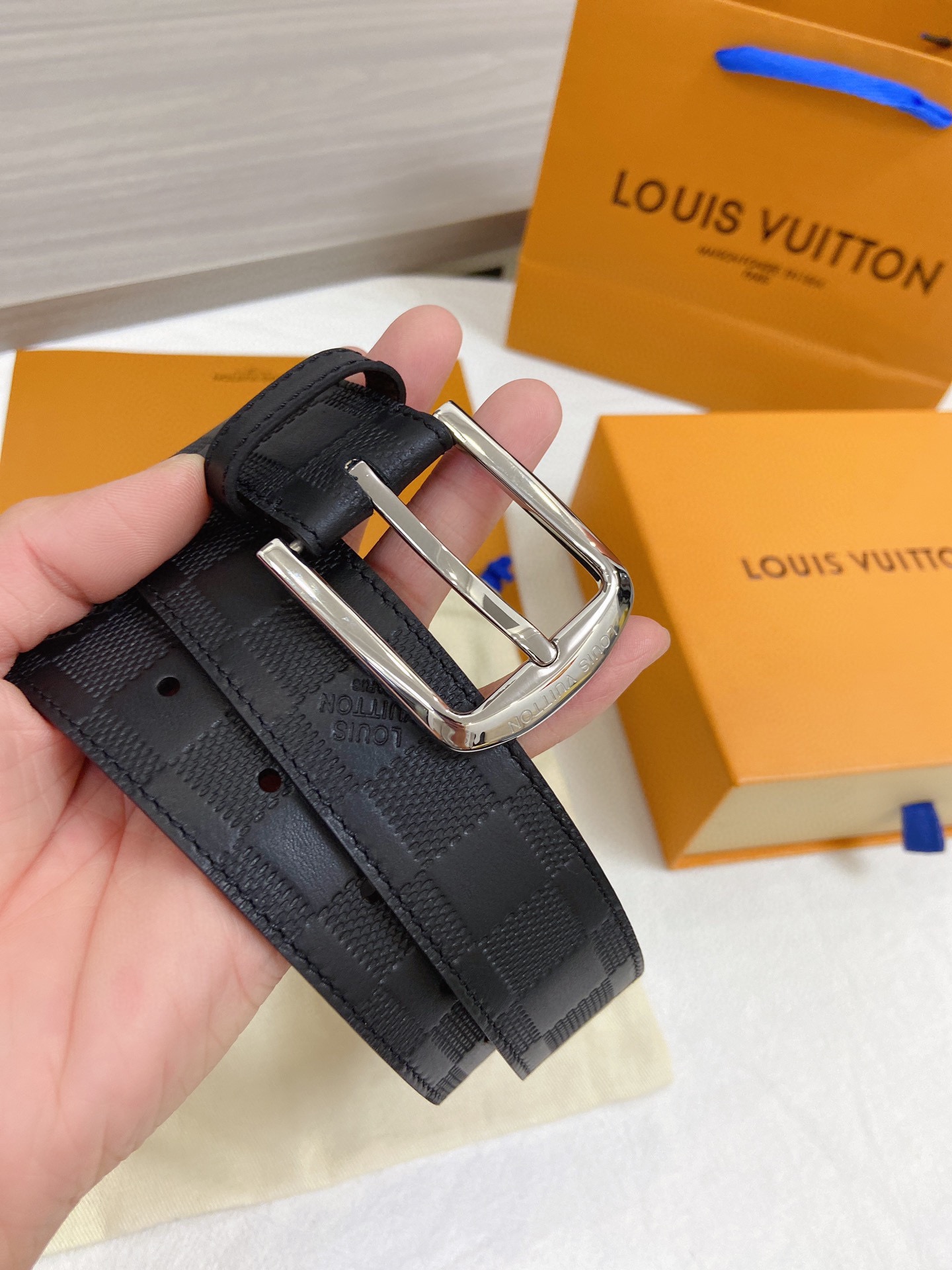 L*ouis V*uitton Belts Top Quality 35MM