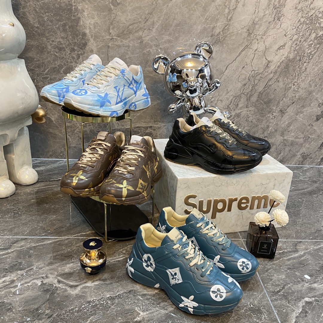 Men Women G*ucci Top Sneaker