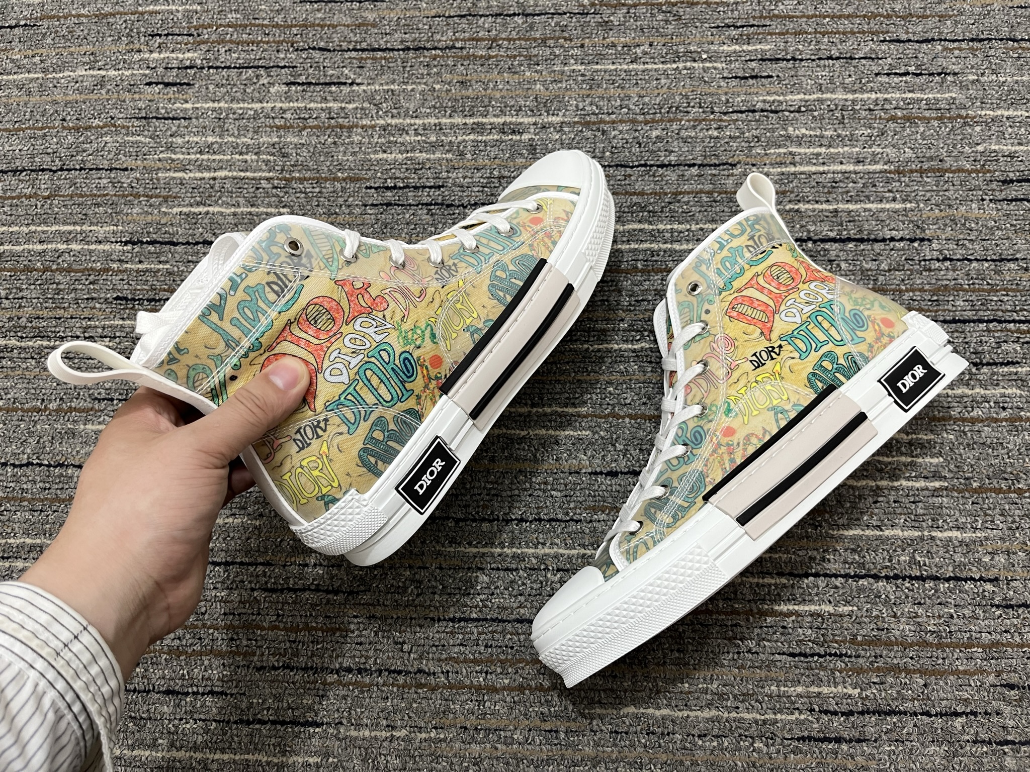 Men Women D*ior Top Sneakers