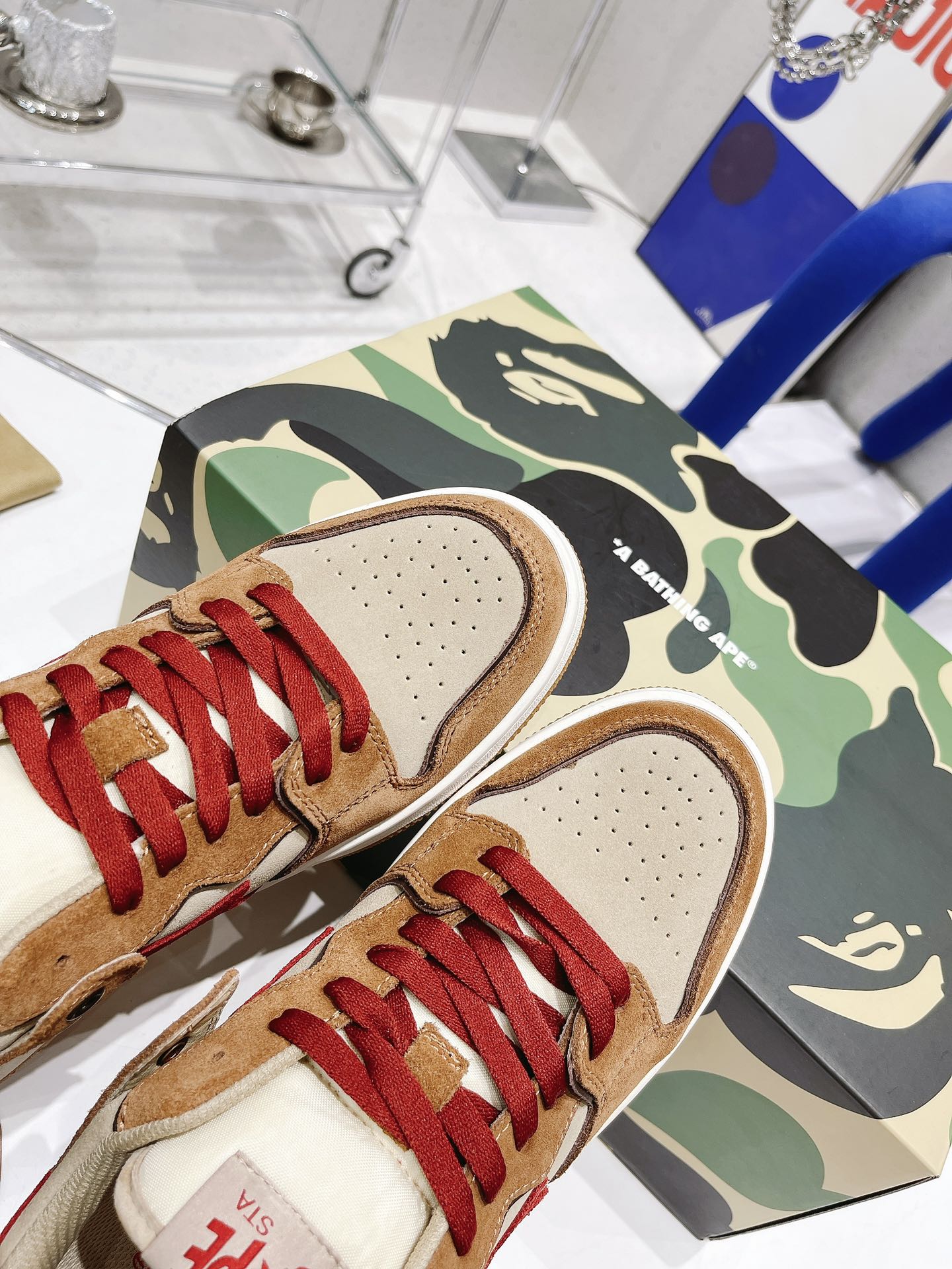 Men Women B*ape Top Sneaker