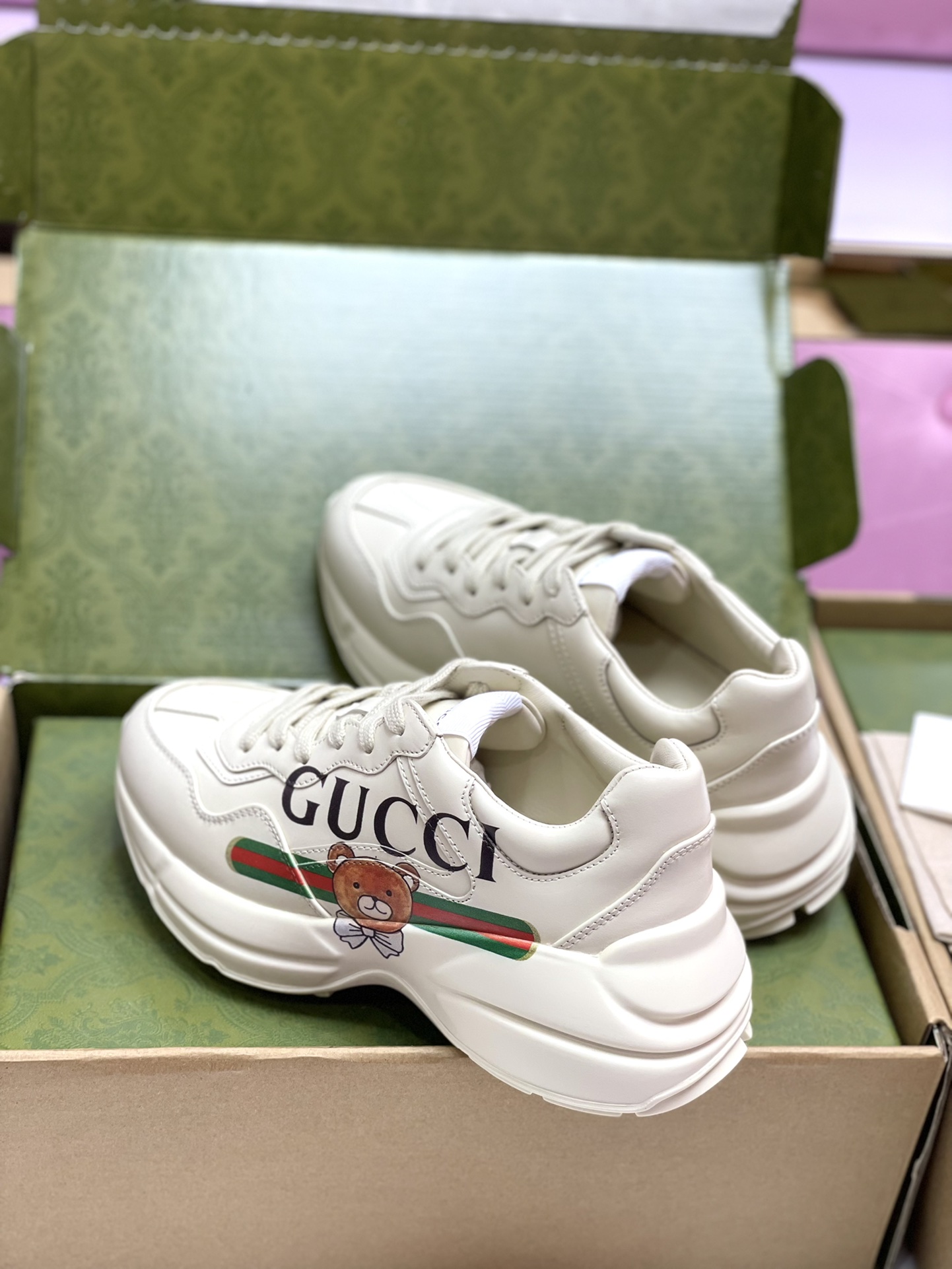 Men Women G*ucci Top Sneaker