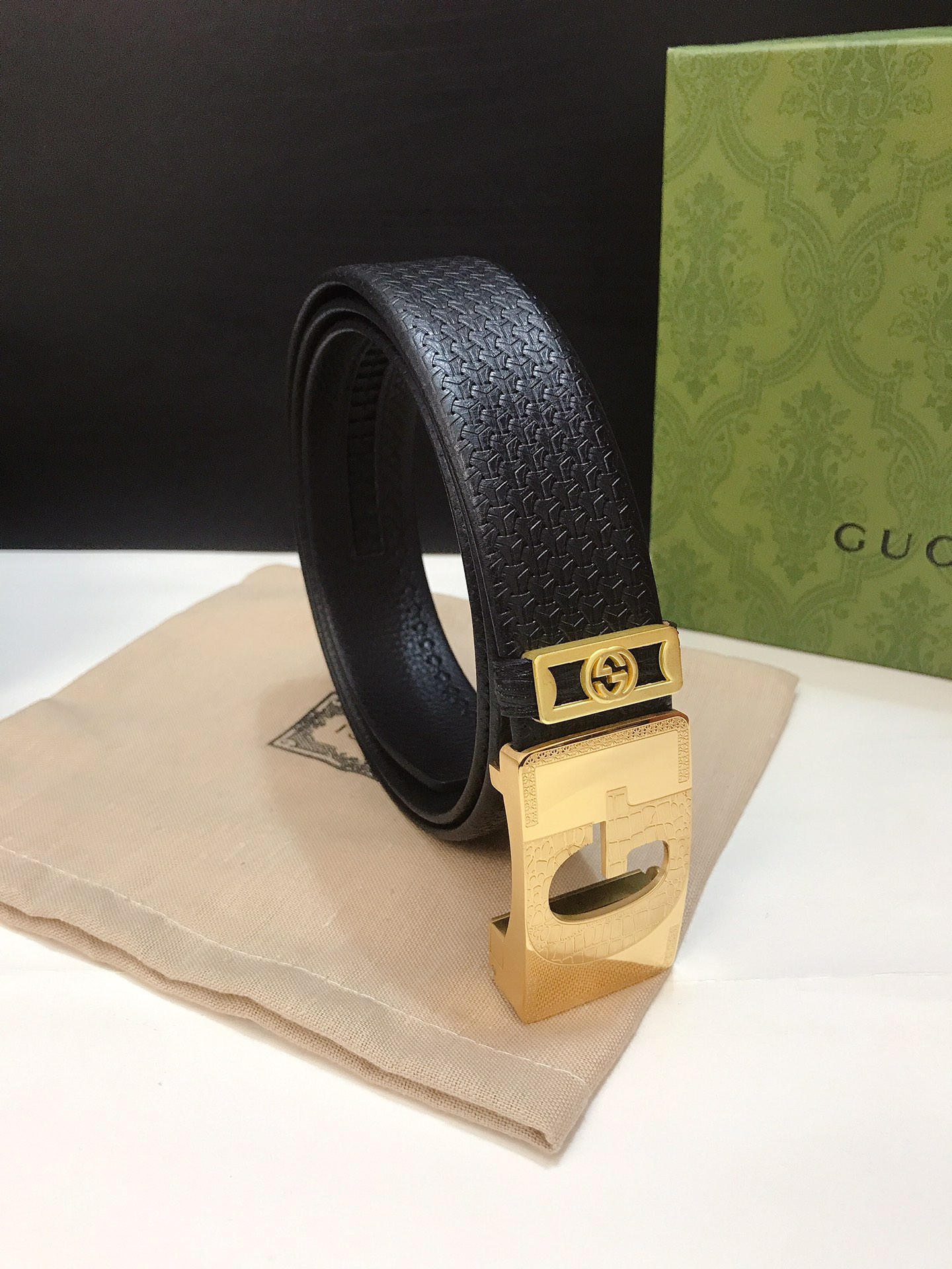 G*ucci Belts Top Quality 34MM