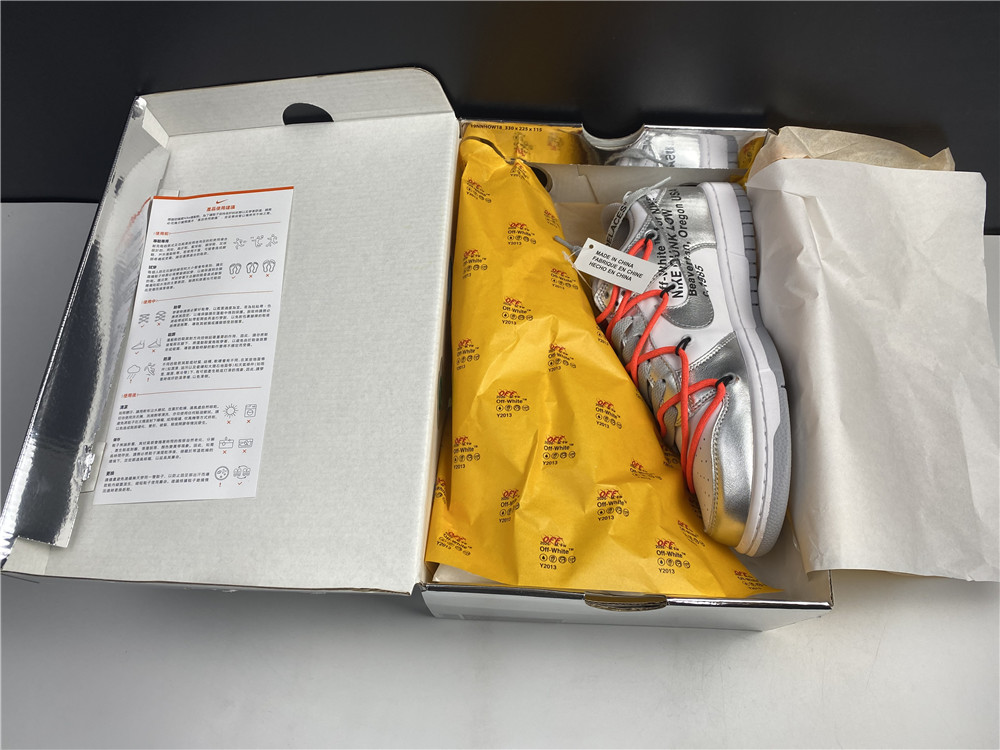 from O*FF-W*HITE x Nike Dunk Low CT0856- 800