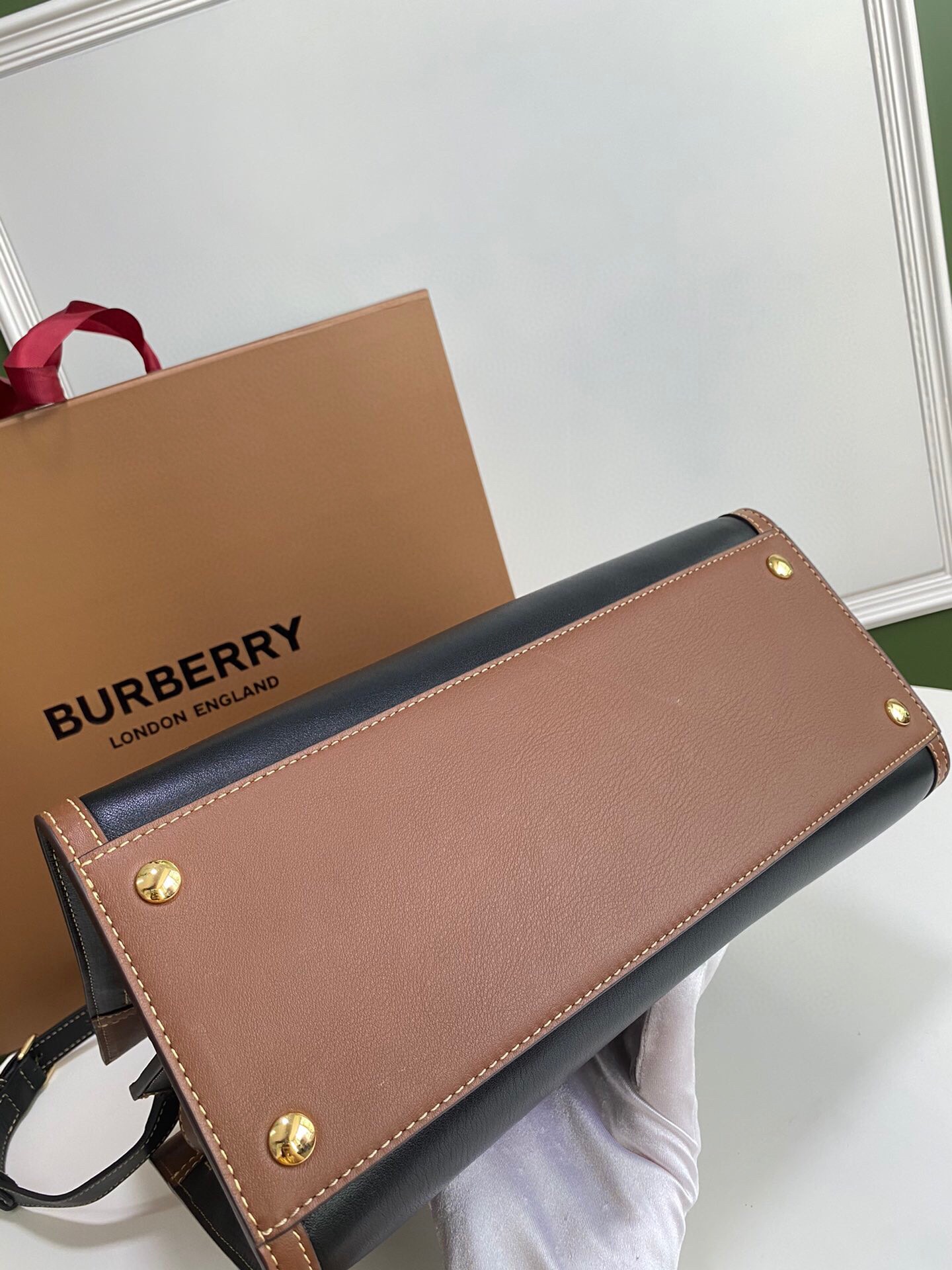 B*urberry Top Bag 32*15*25cm
