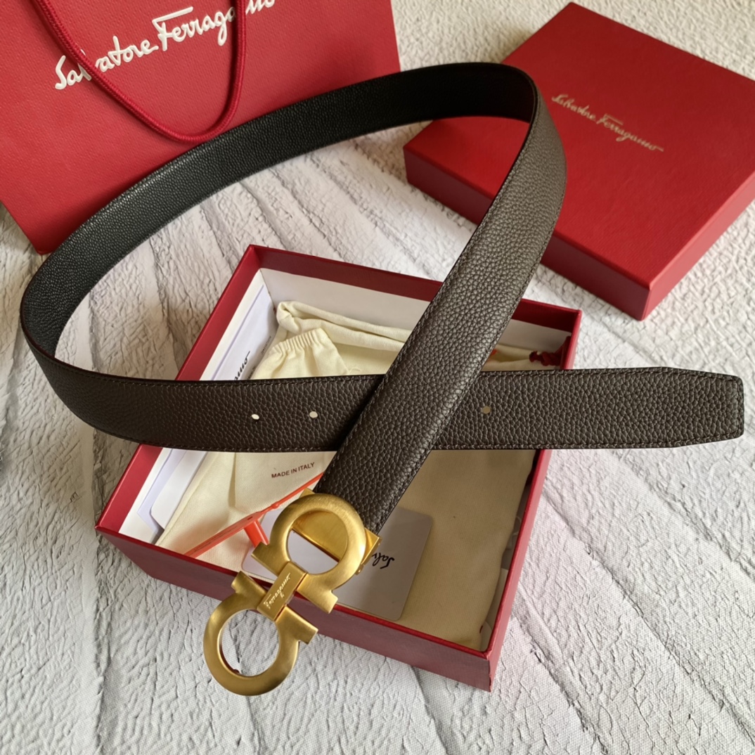 F*erragamo Belts Top Version 3.5cm