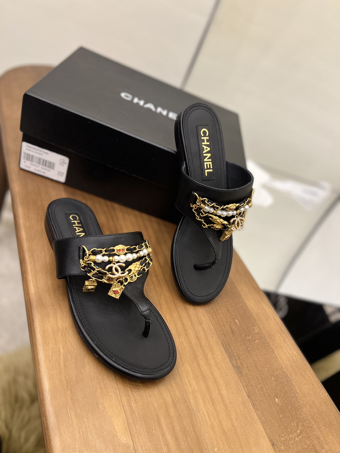 Women C*hanel Top Sandals