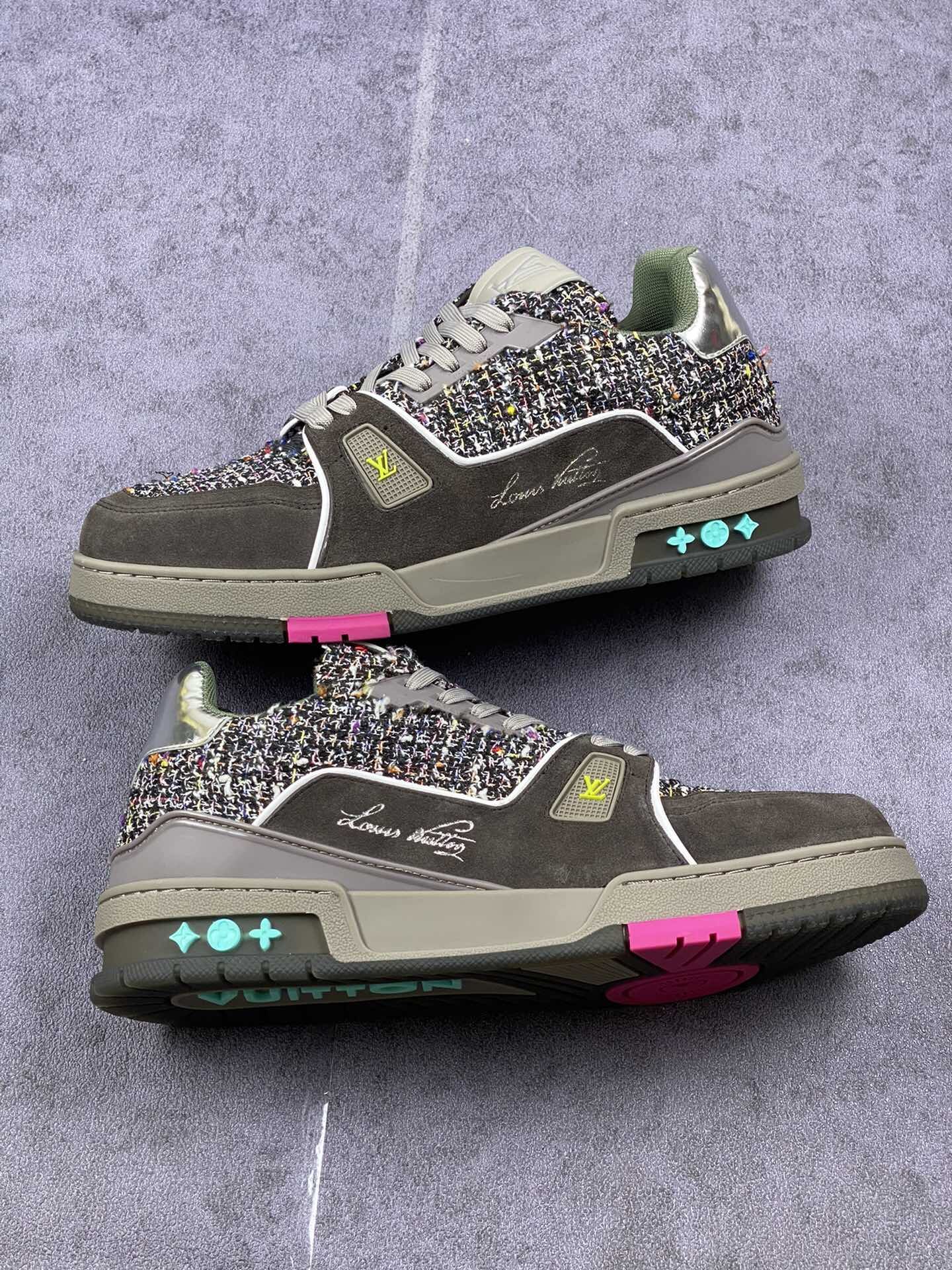 Men L*ouis V*uitton Top Sneakers