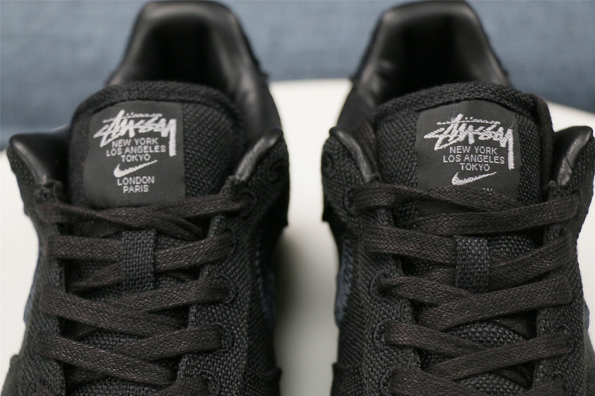from Stussy x Nike Air Force 1 Low “Black” CZ9084-001