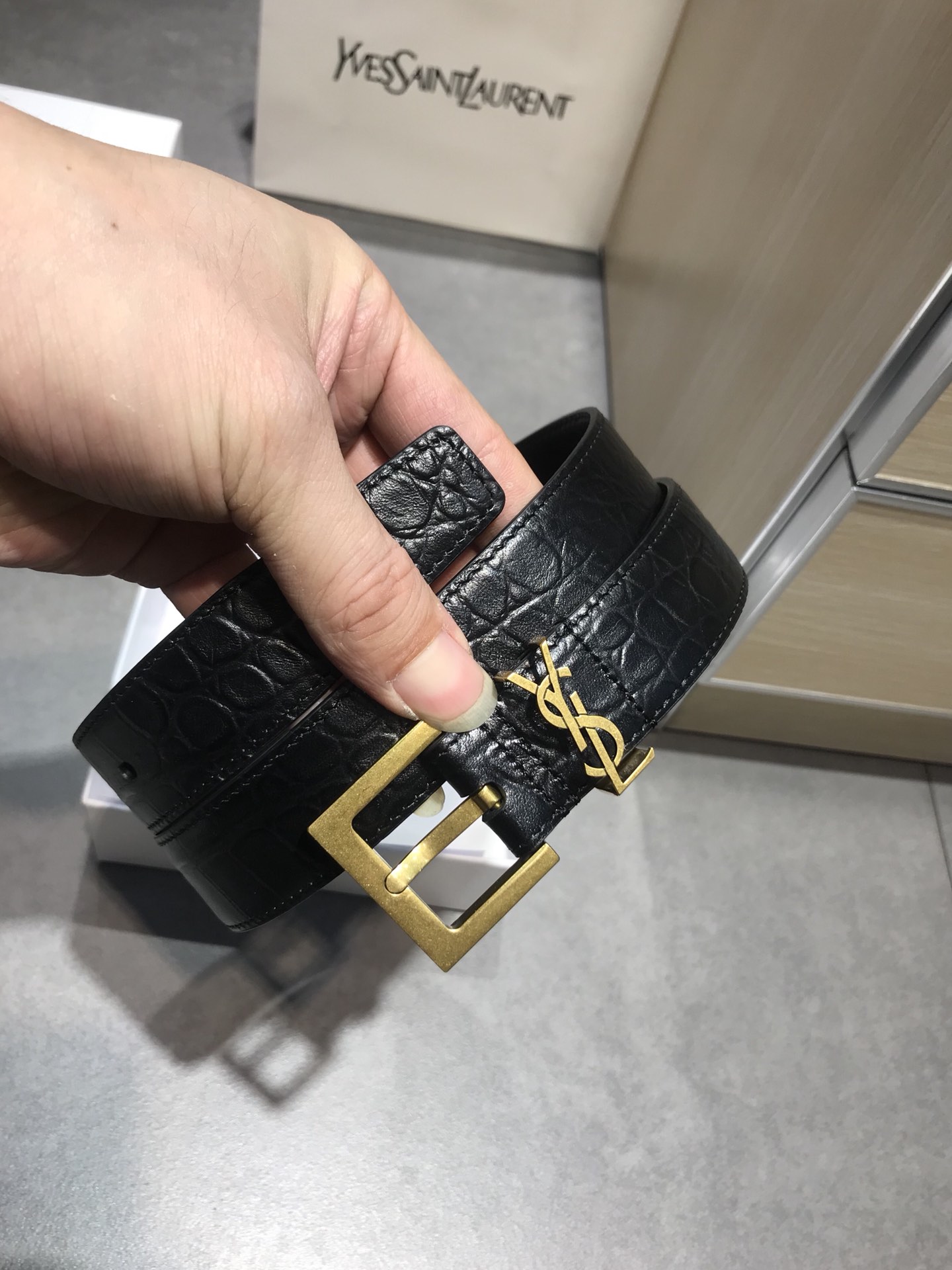 Y*SL Belts Top Quality 30MM