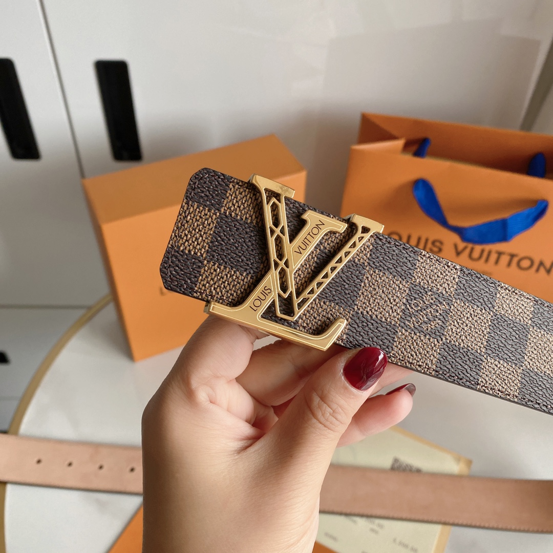 L*ouis V*uitton Belts Top Quality 40MM