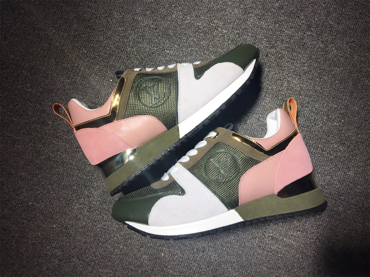 Women L*ouis V*uitton Run Away Top Sneaker