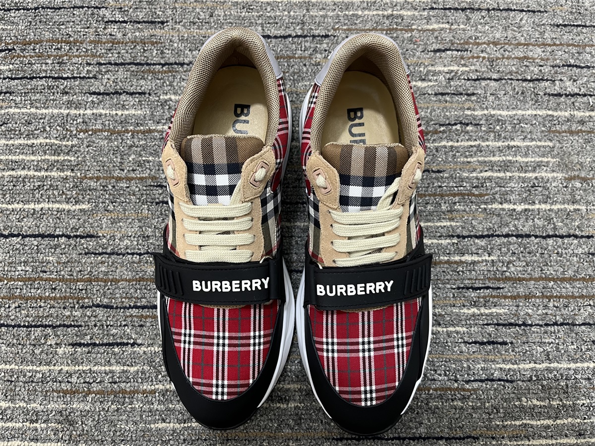 Men B*urberry Top Sneakers