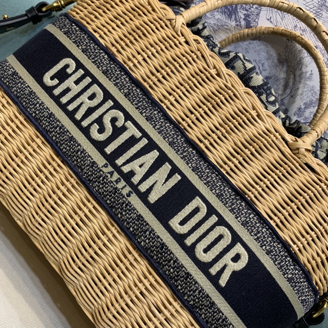 D*ior Top Bag 37*21*12cm