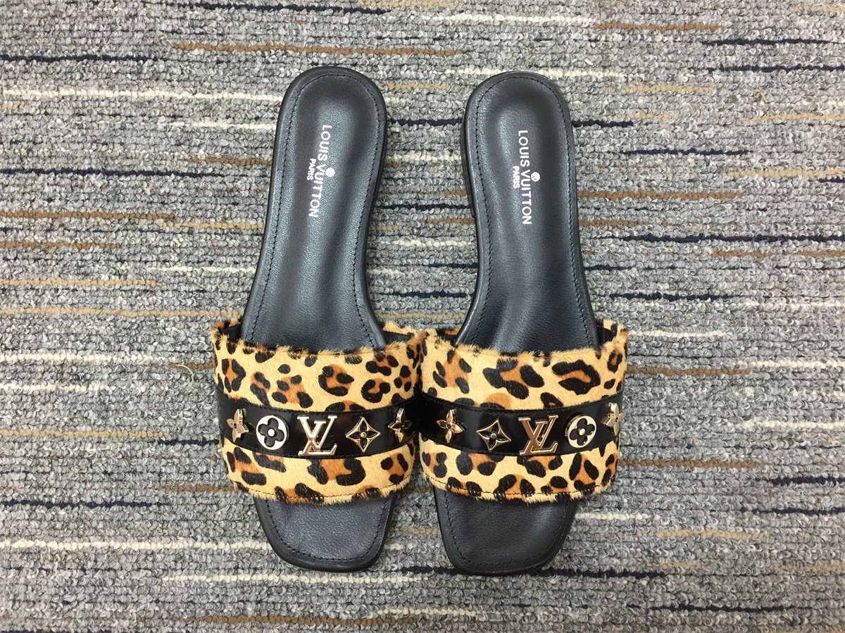 Women L*ouis V*uitton Top Slippers
