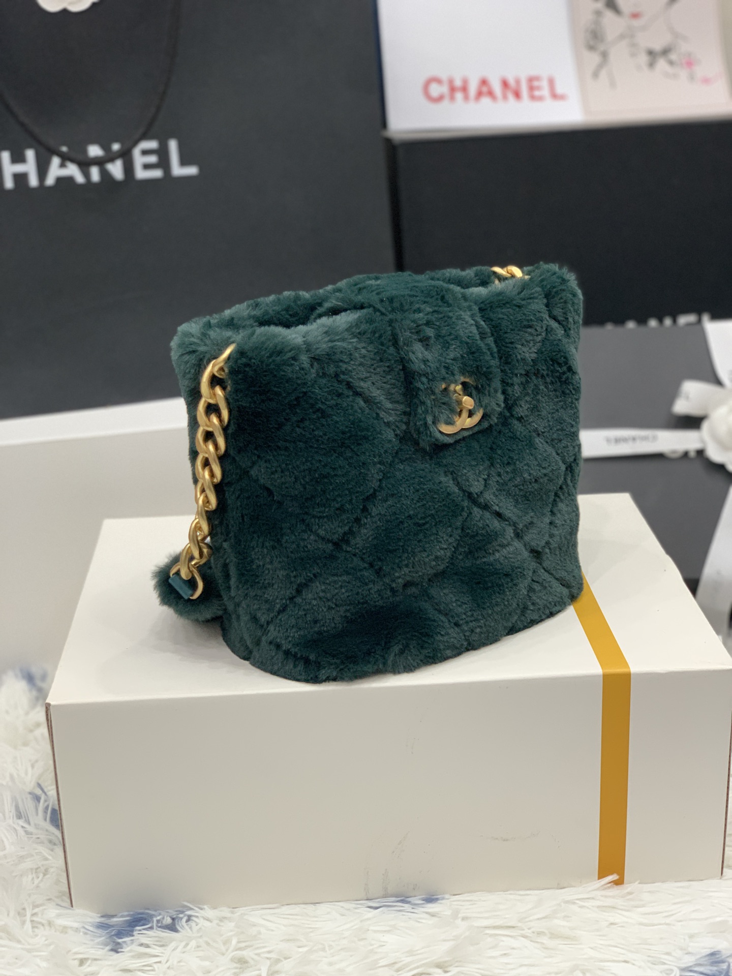 C*hanel Bag Top Quality 19*19*12cm