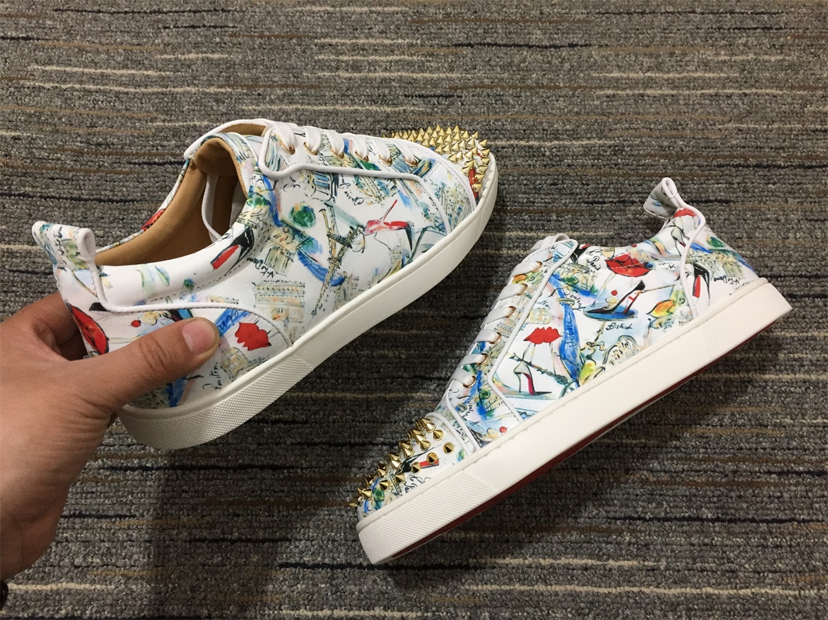 Men C*hristian L*ouboutin Low Top Sneaker