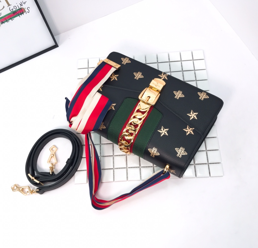 G*ucci Bag Top Quality 25.5*17*8CM