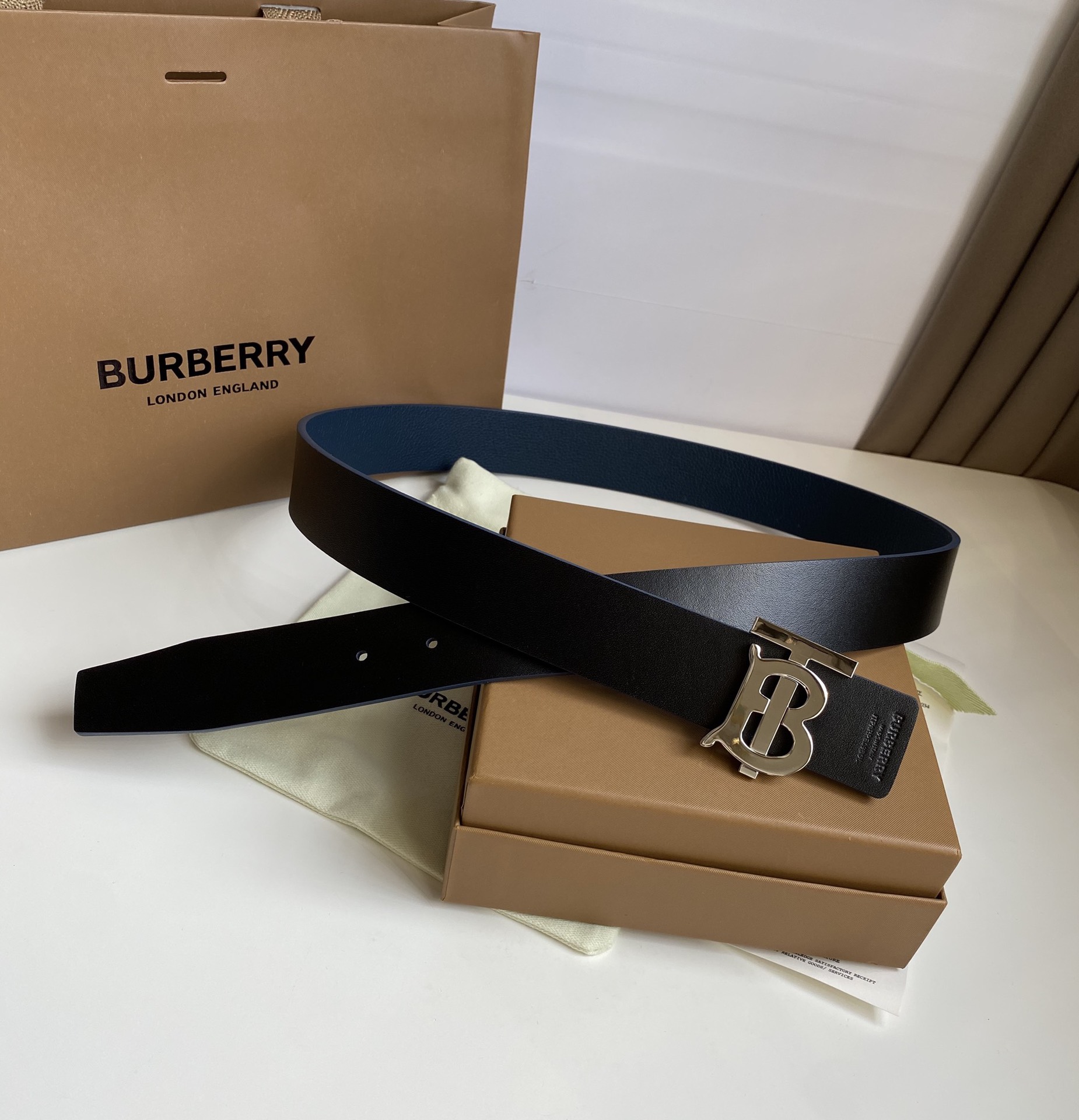 B*urberrry Belts Top Quality 35MM