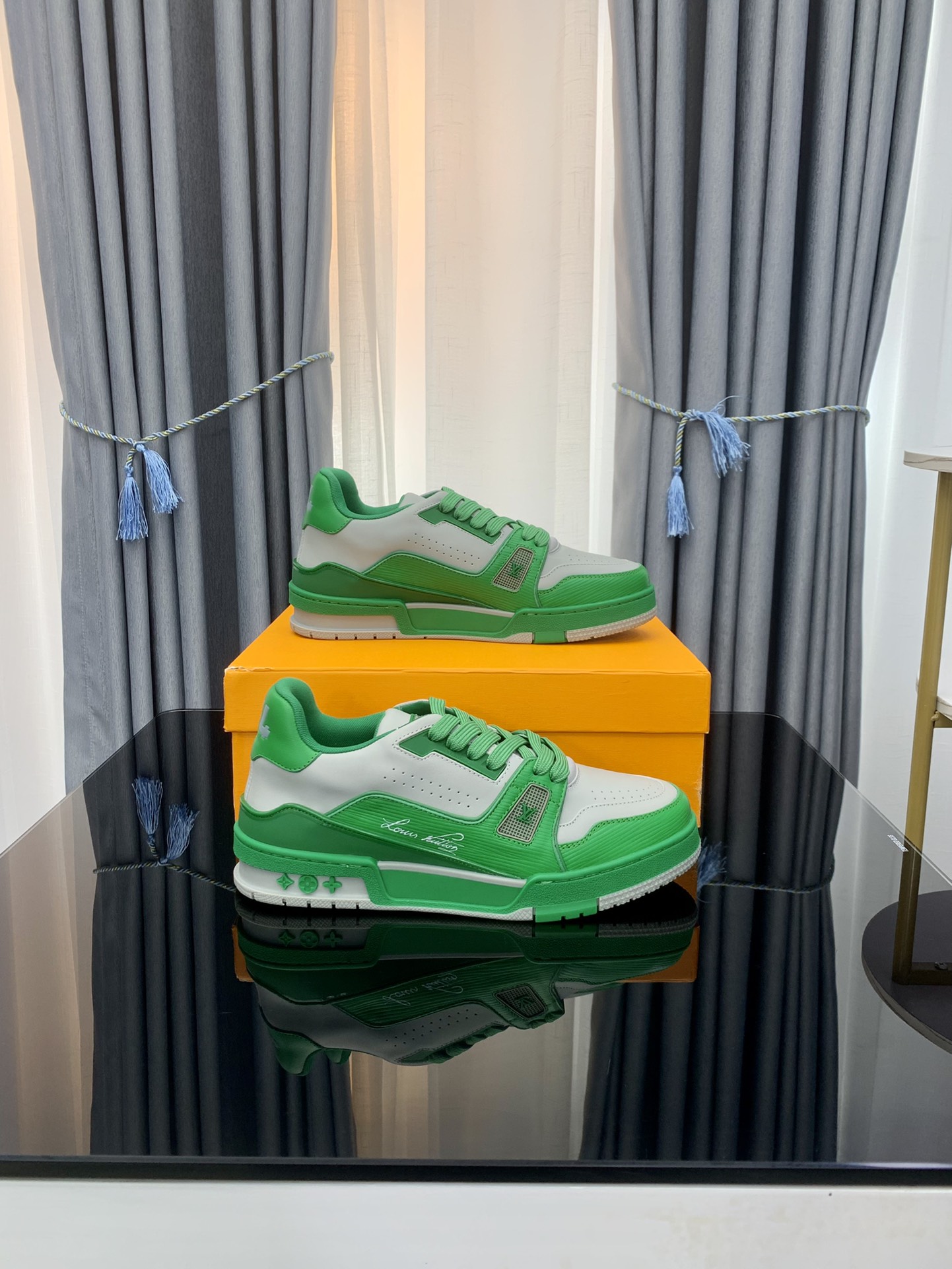 Men Women L*ouis V*uitton Top Sneakers