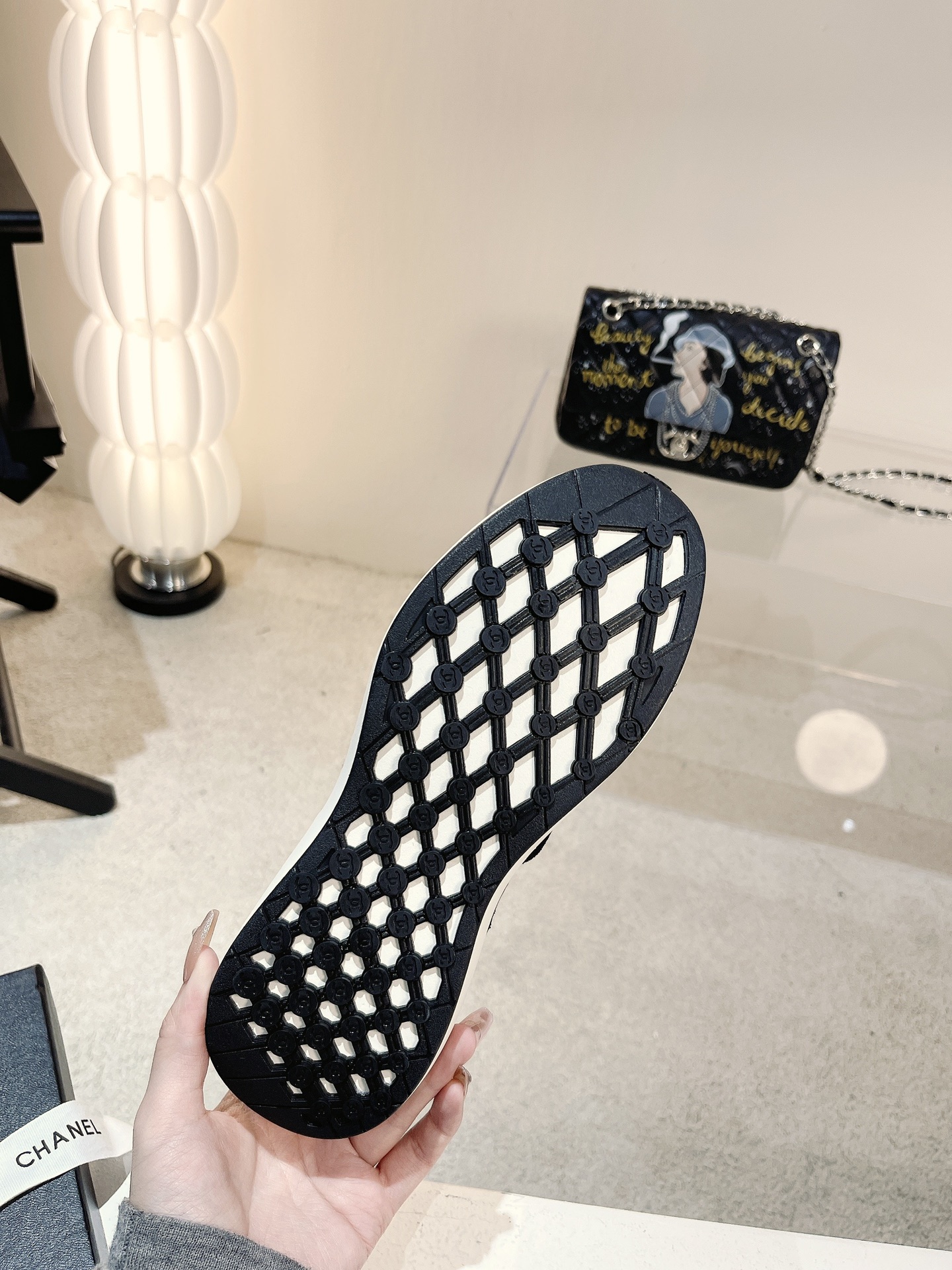 Women C*hanel Top Sneaker