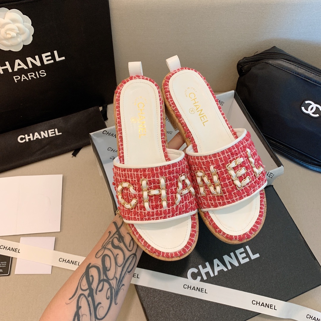 Women C*hanel Top Sandals