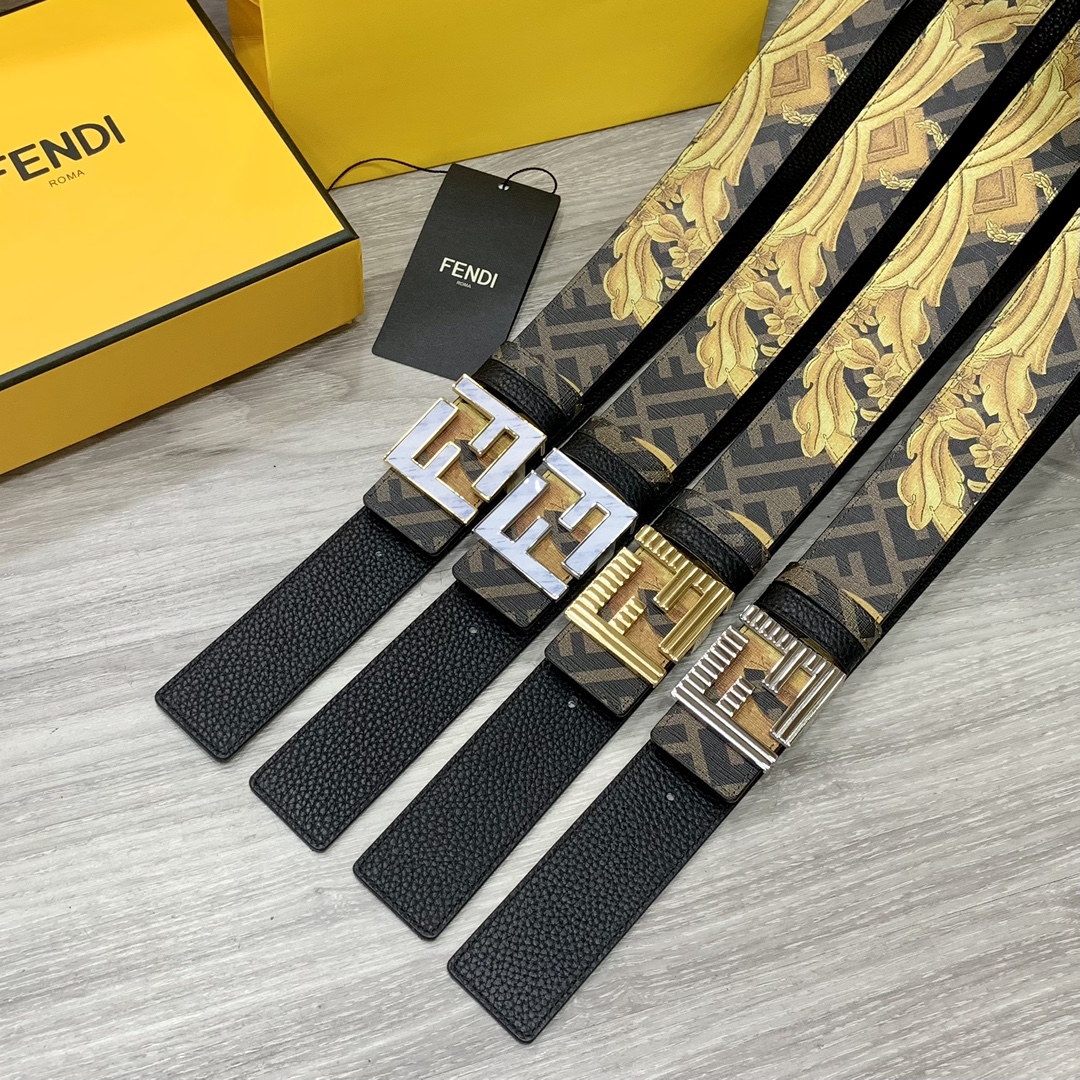 F*endi Belts Top Quality 40MM