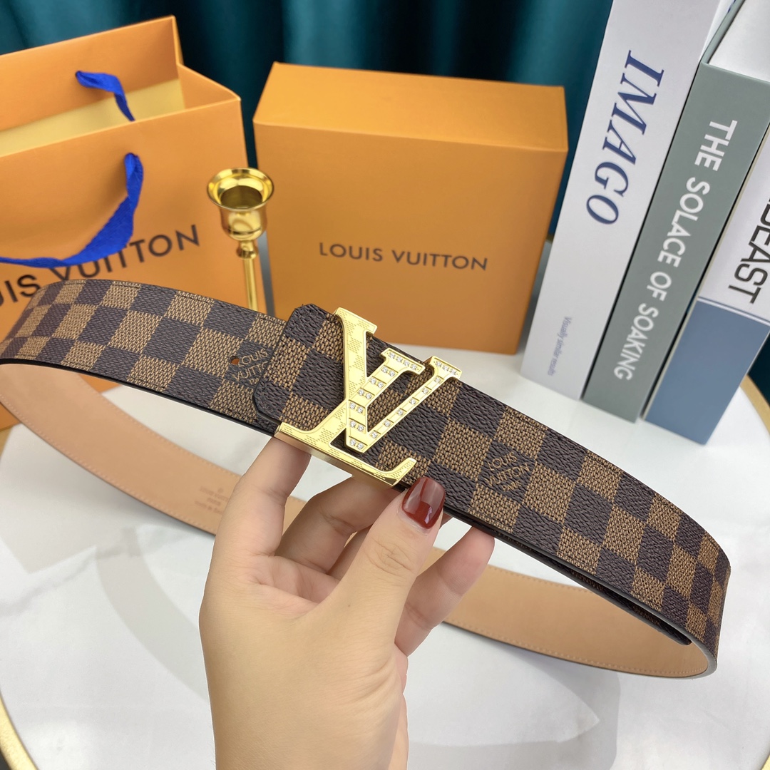 L*ouis V*uitton Belts Top Quality 40MM