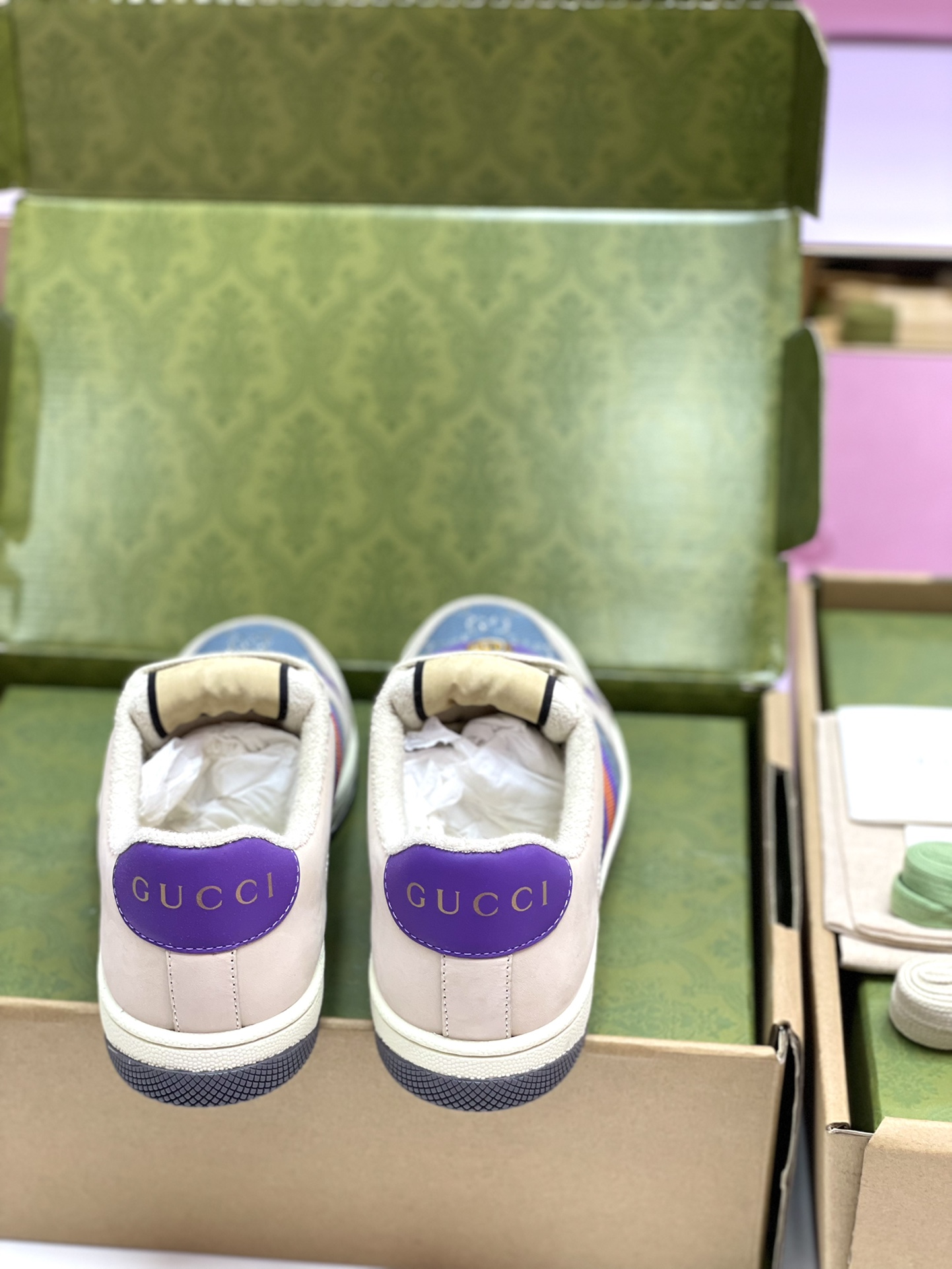 Men Women G*ucci Top Sneaker