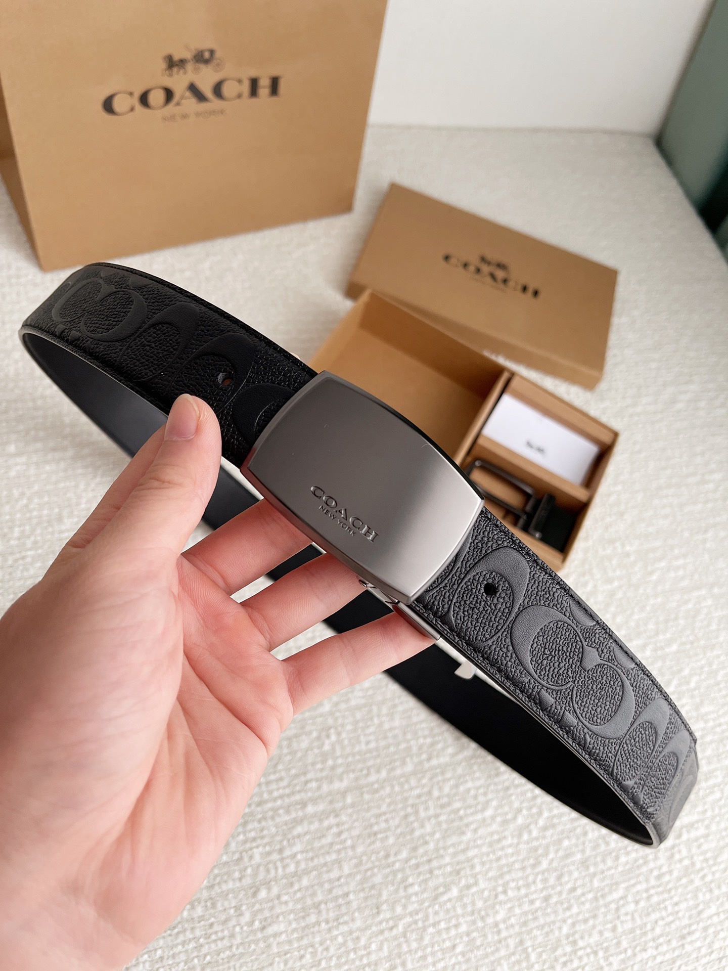 C*oach Belts Top Quality 37MM