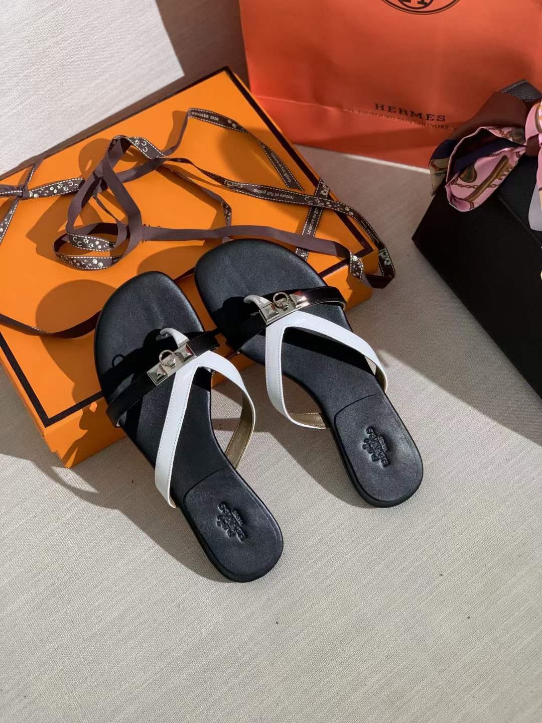 Women H*ermes Top Sandals