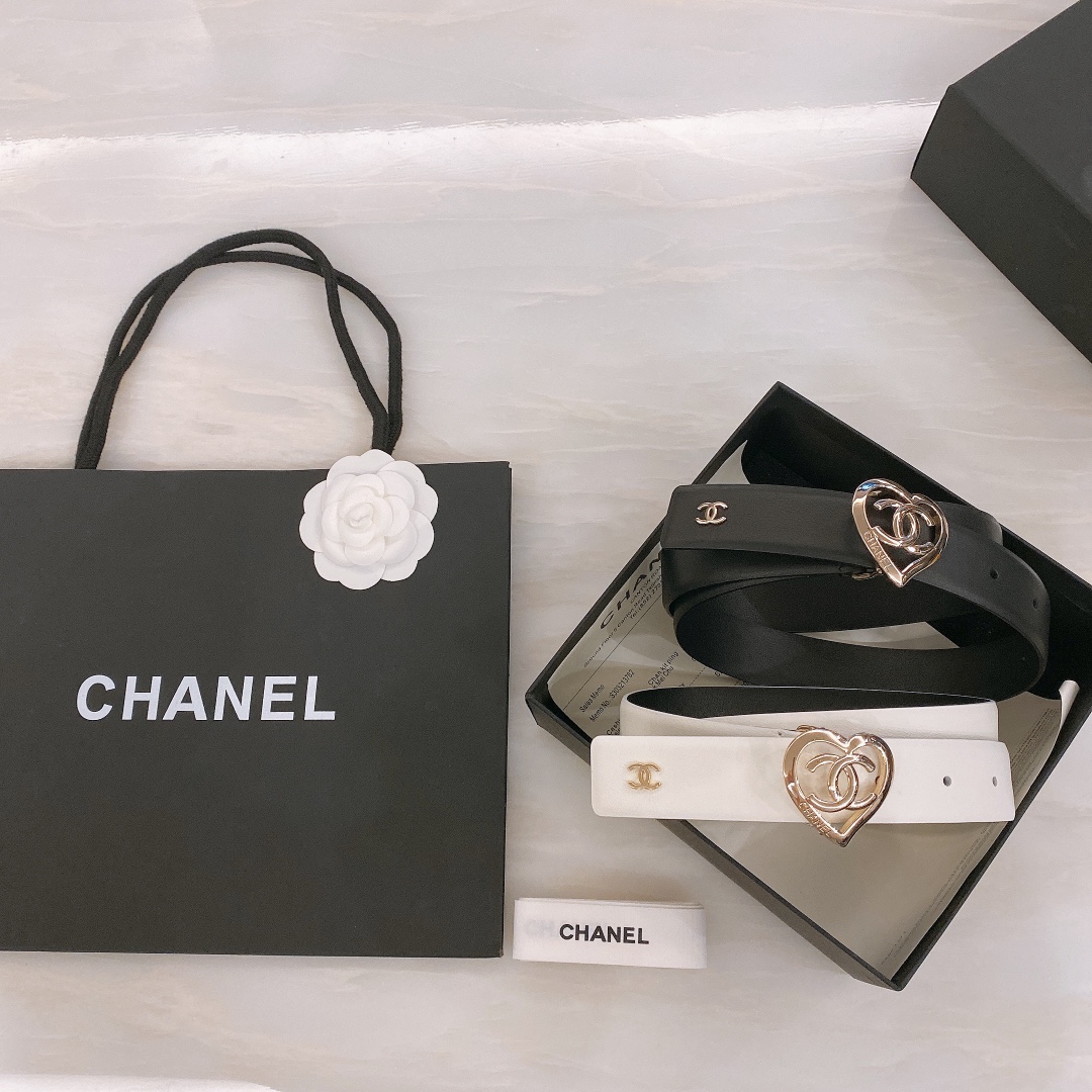 C*hanel Belts Top Quality 30MM