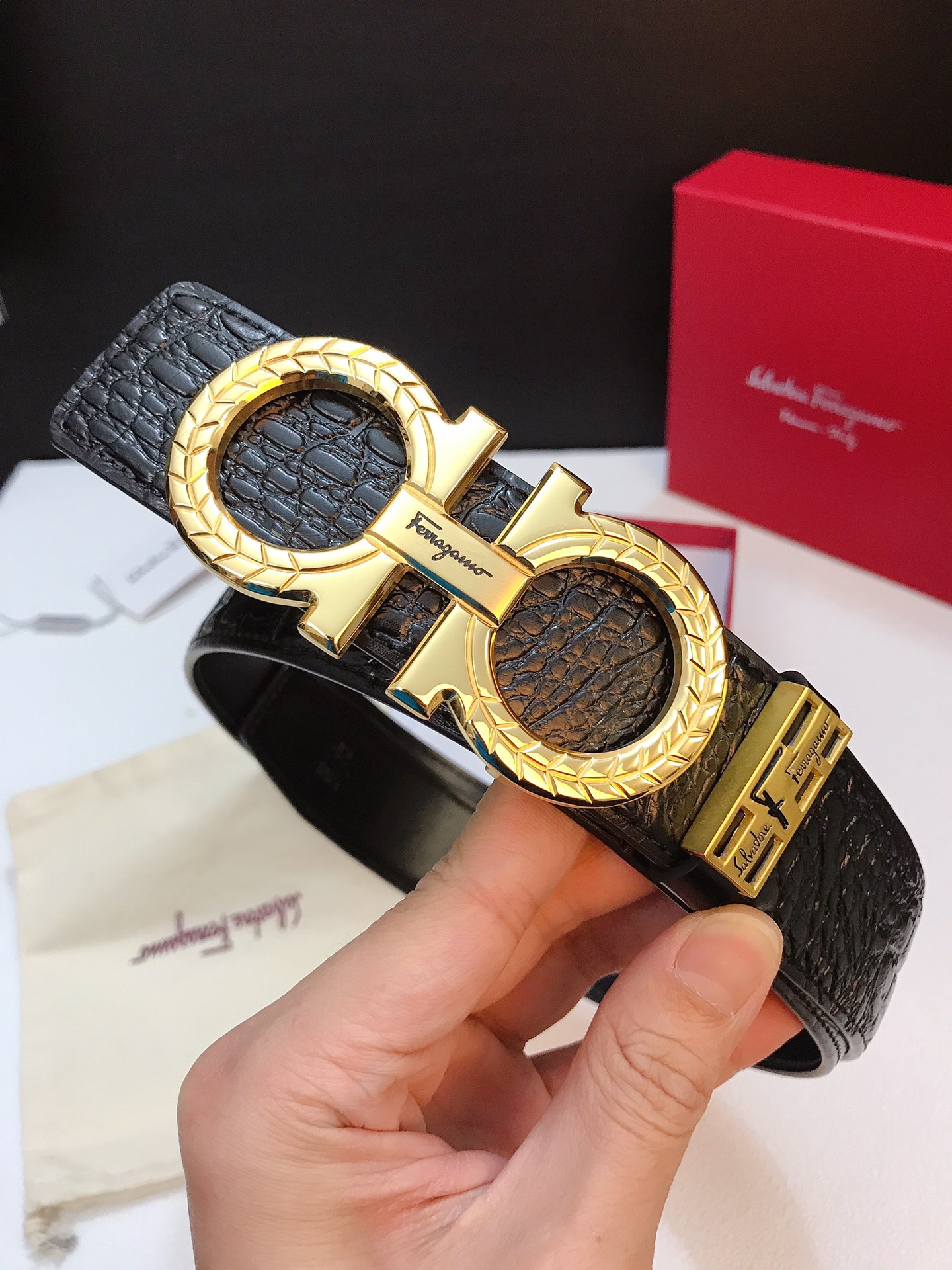 F*erragamo Belts Top Quality 38MM