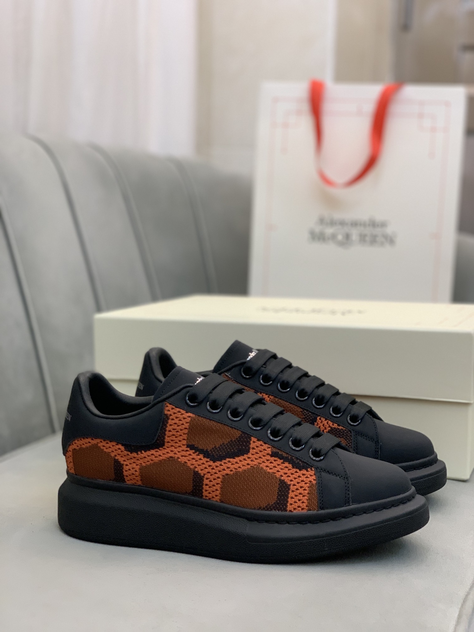 Men Women A*lexander M*cqueen Top Sneaker