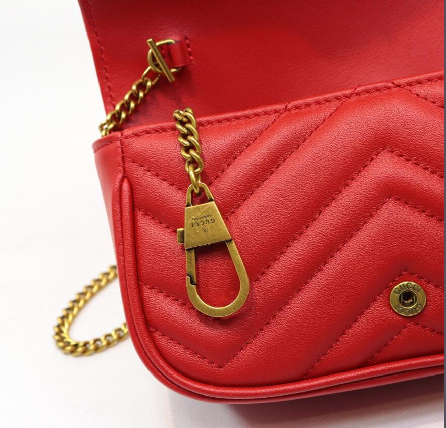 G*ucci Top Bag 16.5*10.2*5.1cm